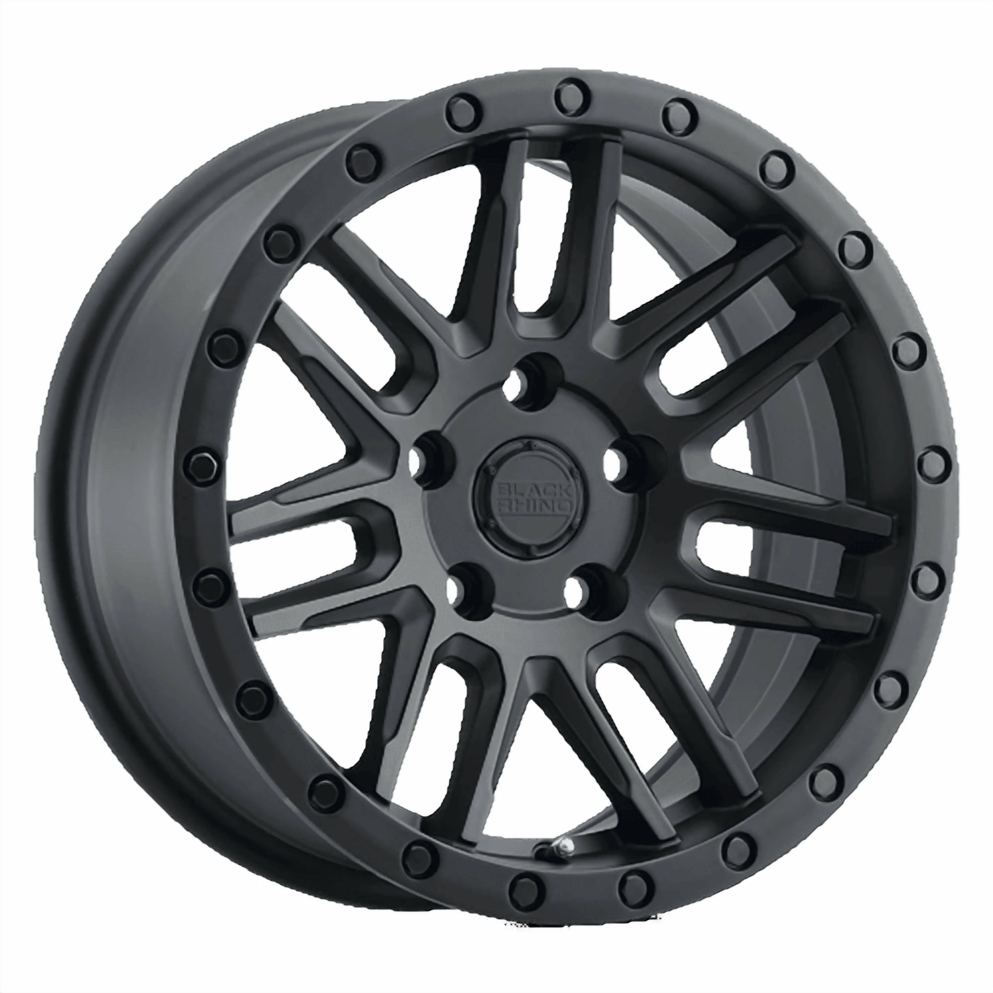 Black Rhino BRACH Cast Aluminum Wheel (Matte Black, 17x8 in) xt362