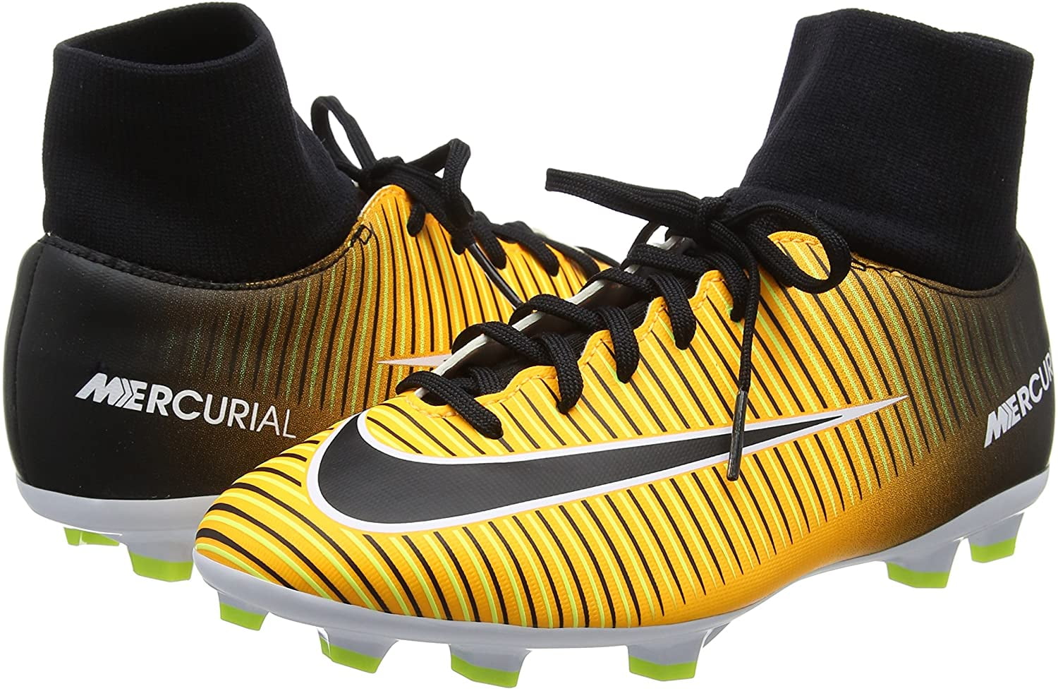 Nike Mercurial Victory VI Dynamic Fit Firm-Ground Soccer Cleats (Orange, 4 US Big Kid) roaf4