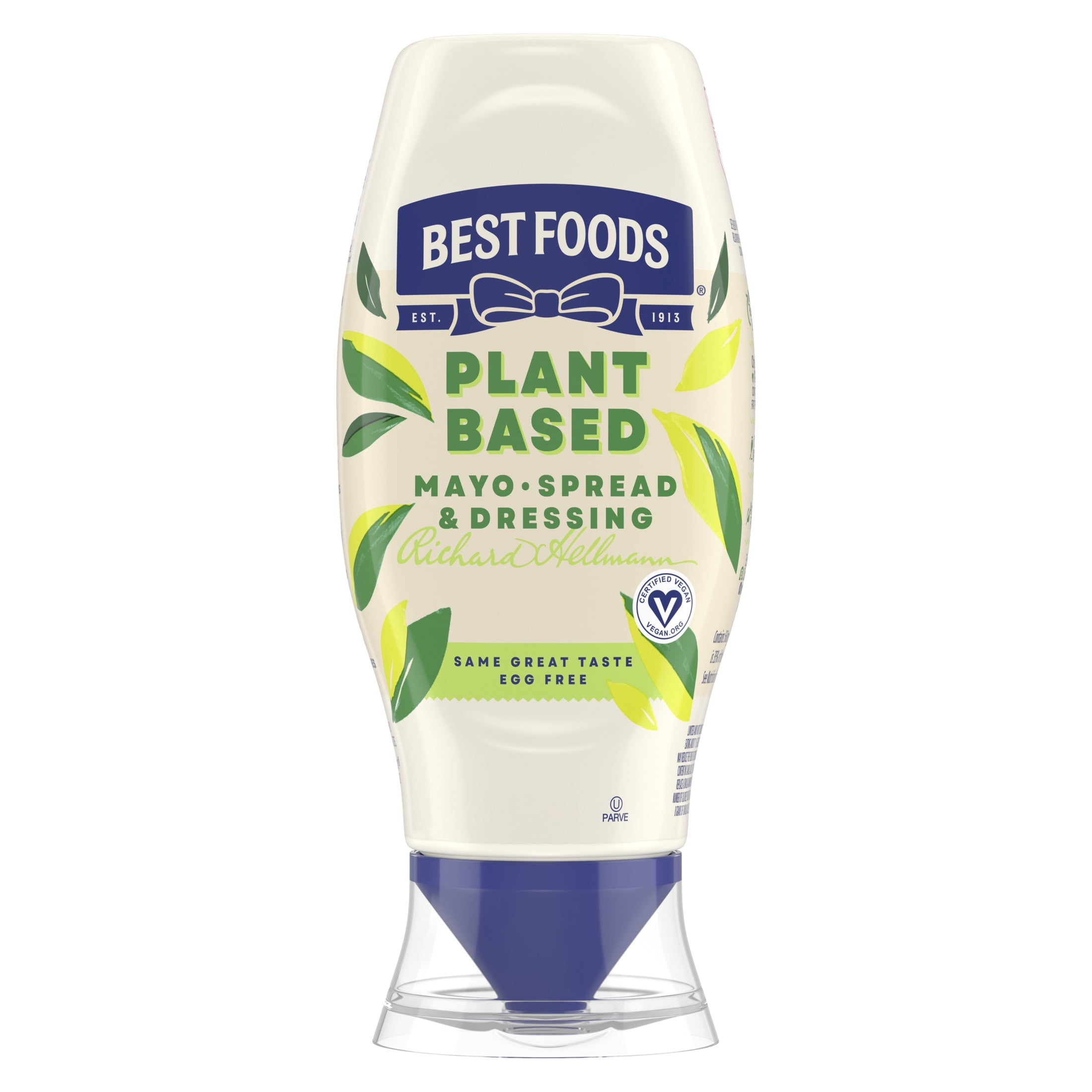 Best Foods Plant Based Vegan Mayonnaise Dressing and Spread (11.5 fl oz) c9xkm