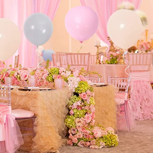 MMTX 121pcs Peach Pink Balloon Garland Arch Kit for Birthday Wedding Party Decoration (Pink, 121 Pieces) w36jm