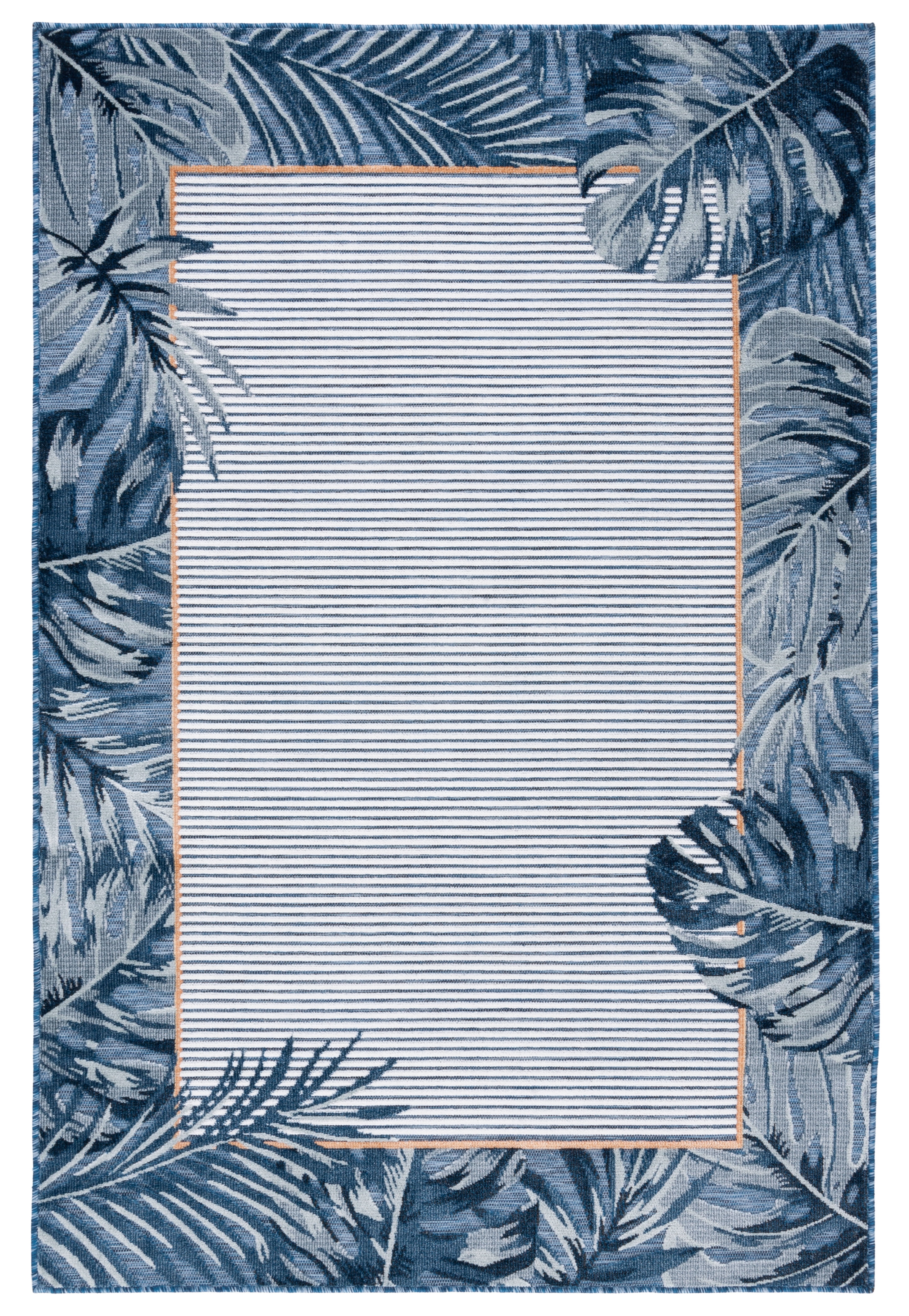 Safavieh Cabana Elvina Indoor/Outdoor Area Rug (Ivory/Navy, 5 ft x 8 ft) uwns3