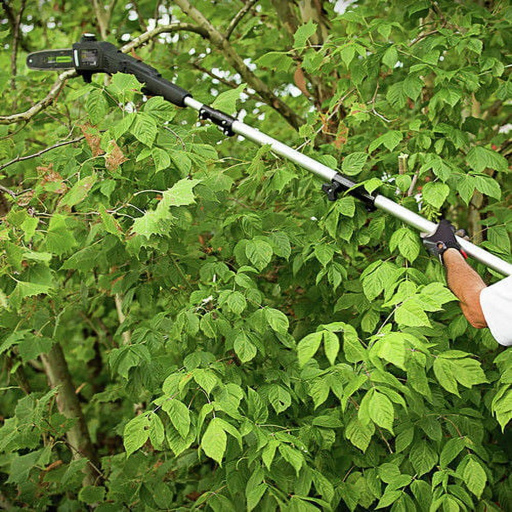 Greenworks 80V Cordless Pole Saw with 10 in Bar, Automatic Oiler, and 14 ft Reach (Green) 8tiu2