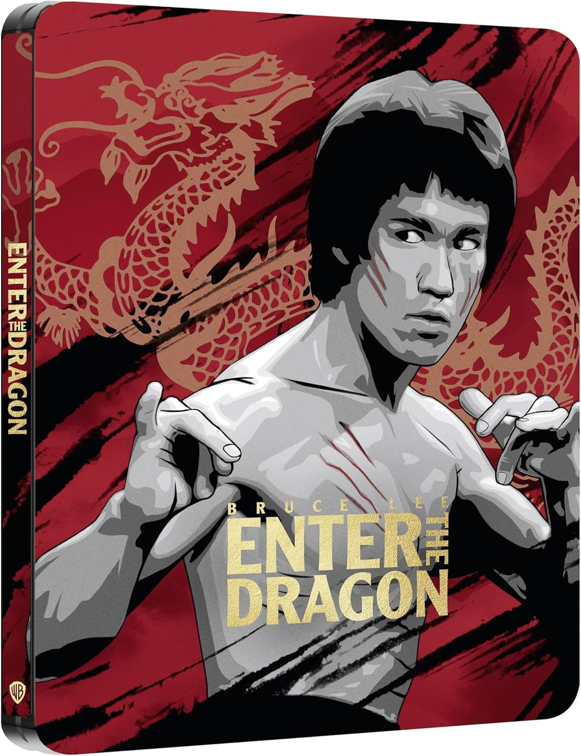 Warner Bros. Enter The Dragon Limited Edition Steelbook (4K Ultra HD + Blu-Ray, 2 Disc Set) 9uv3t