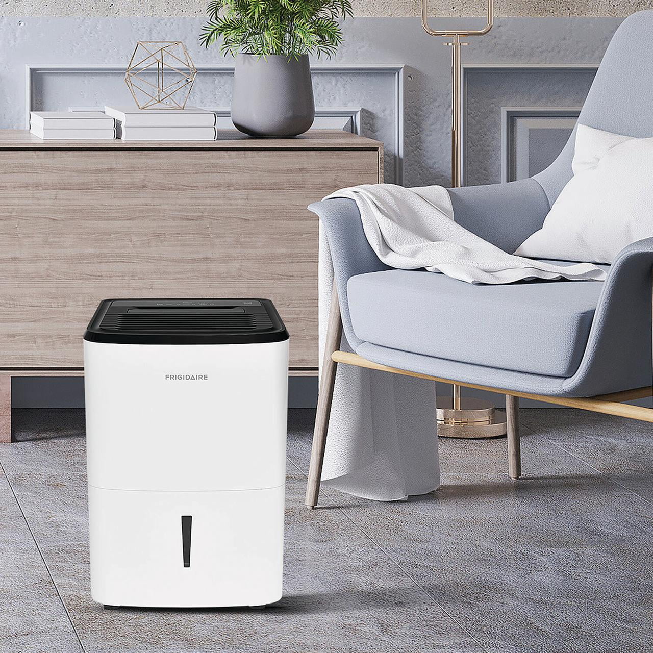 Frigidaire 50 Pint Dehumidifier for Basements and Large Rooms (White, 4500 sq ft) oi7bd