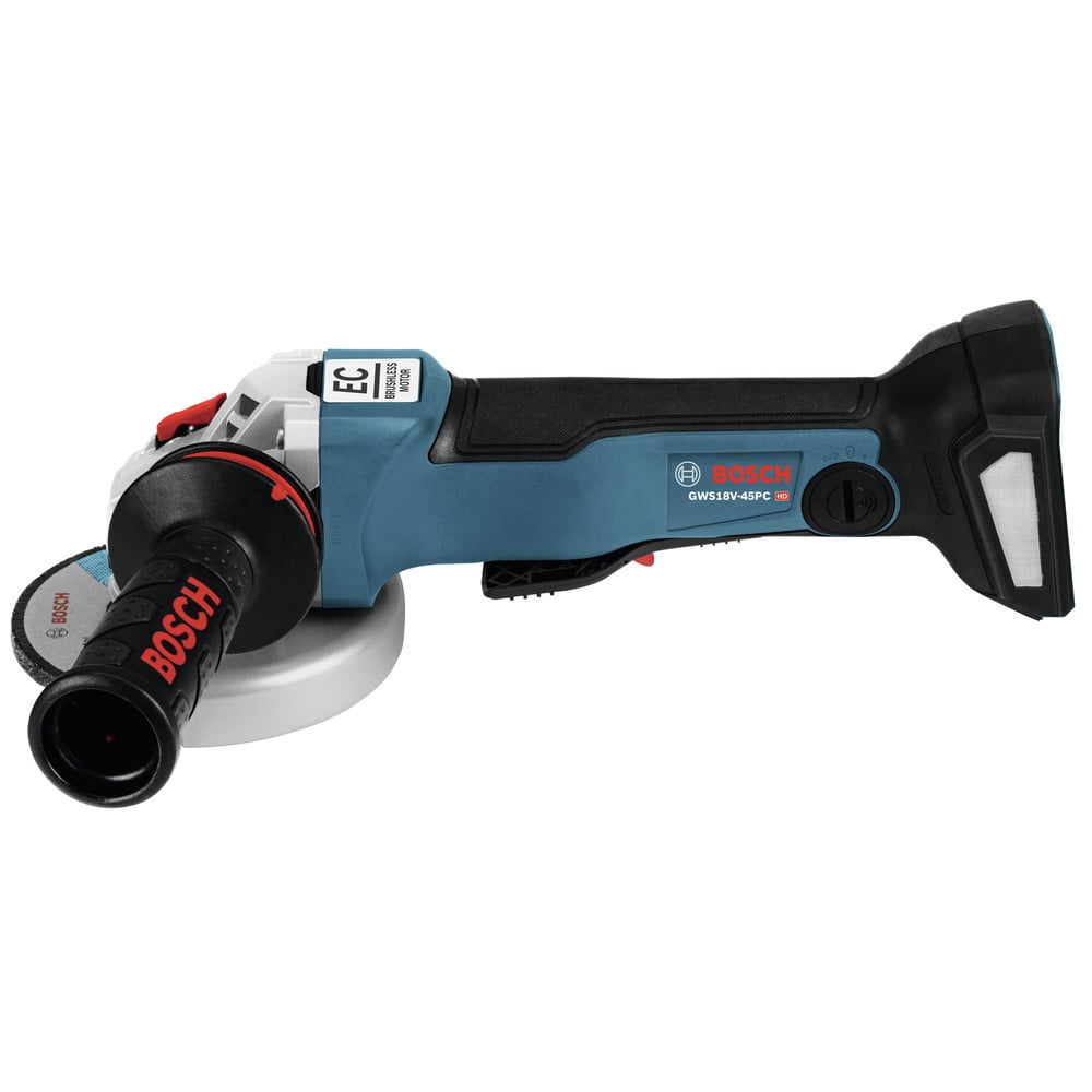 Bosch 18V EC Brushless Connected-Ready Angle Grinder with Paddle Switch (Tool Only, Refurbished) (4.5 in) u060n