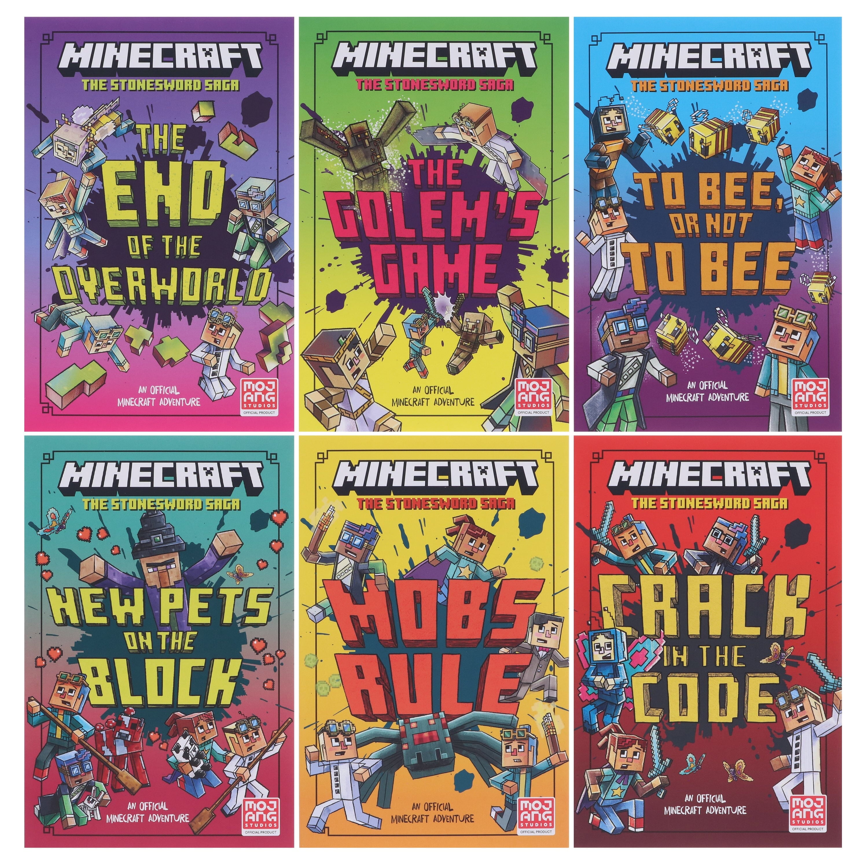 Farshore Minecraft The Stonesword Saga 6-Novel Set (Paperback, 6 Books) qwo4l
