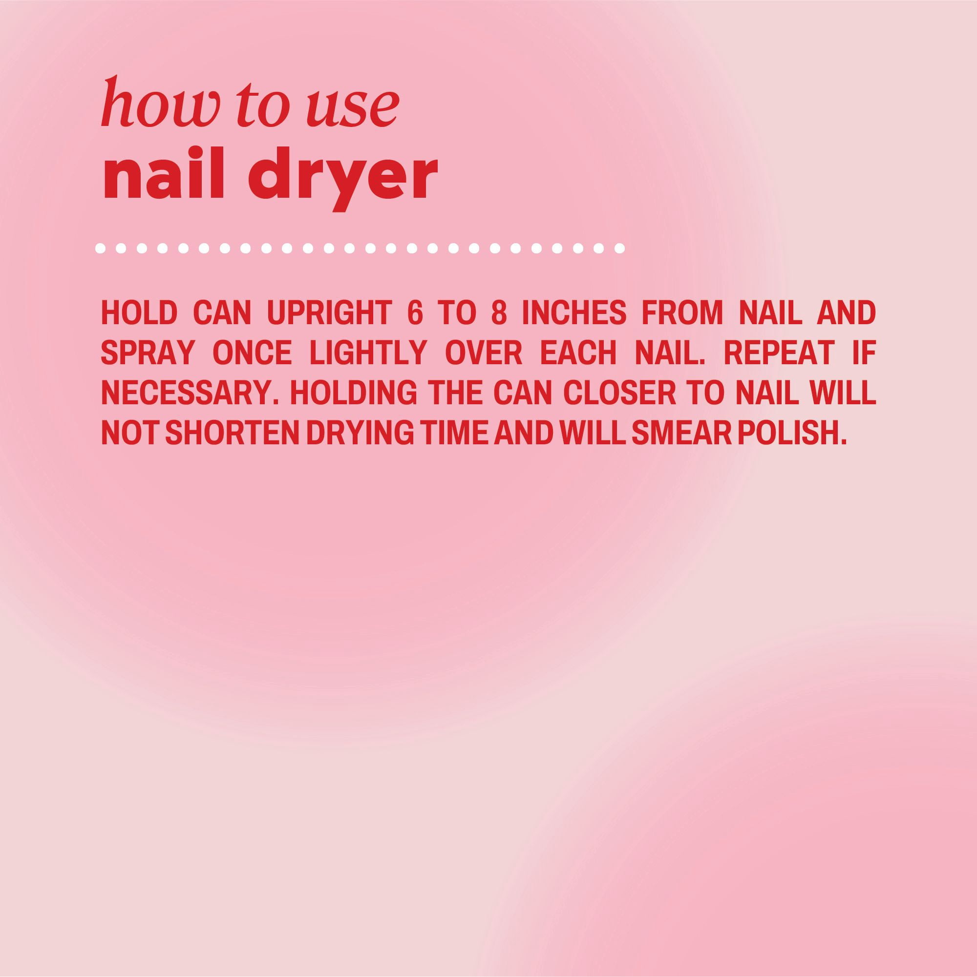 ONYX Professional Nail Dryer Fast Drying Spray (Clear, 2 fl oz) mw3vd