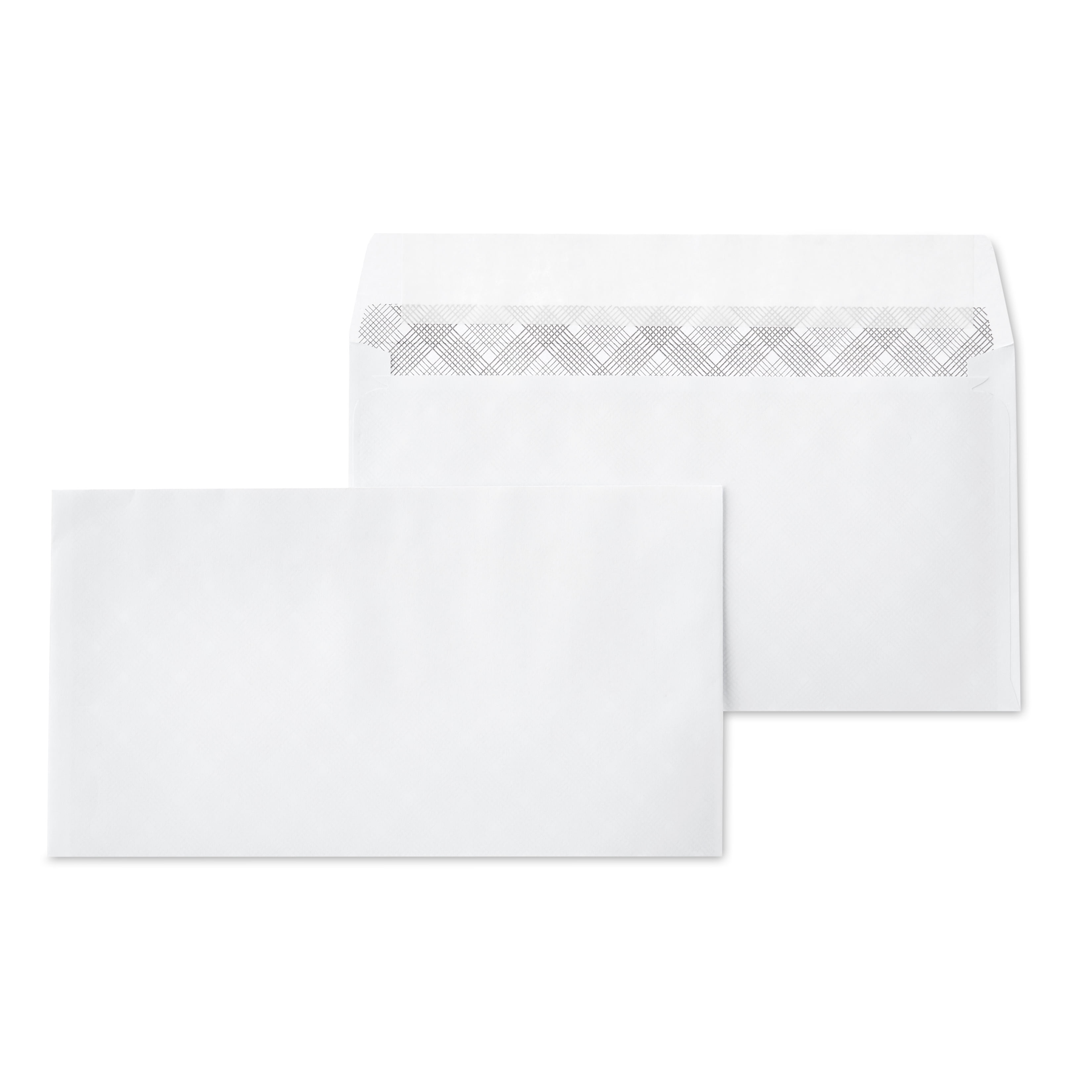Pen+Gear #6 Privacy Tint Peel and Stick Envelopes (White, 3.63 in x 6.5 in, 100 Count) 8foqp