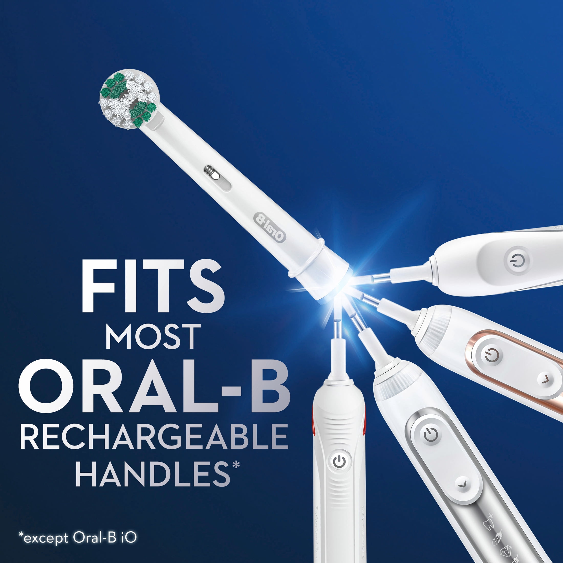 Oral-B Daily Clean Replacement Toothbrush Heads, Soft Bristles for Plaque Removal (3 Count) zepik