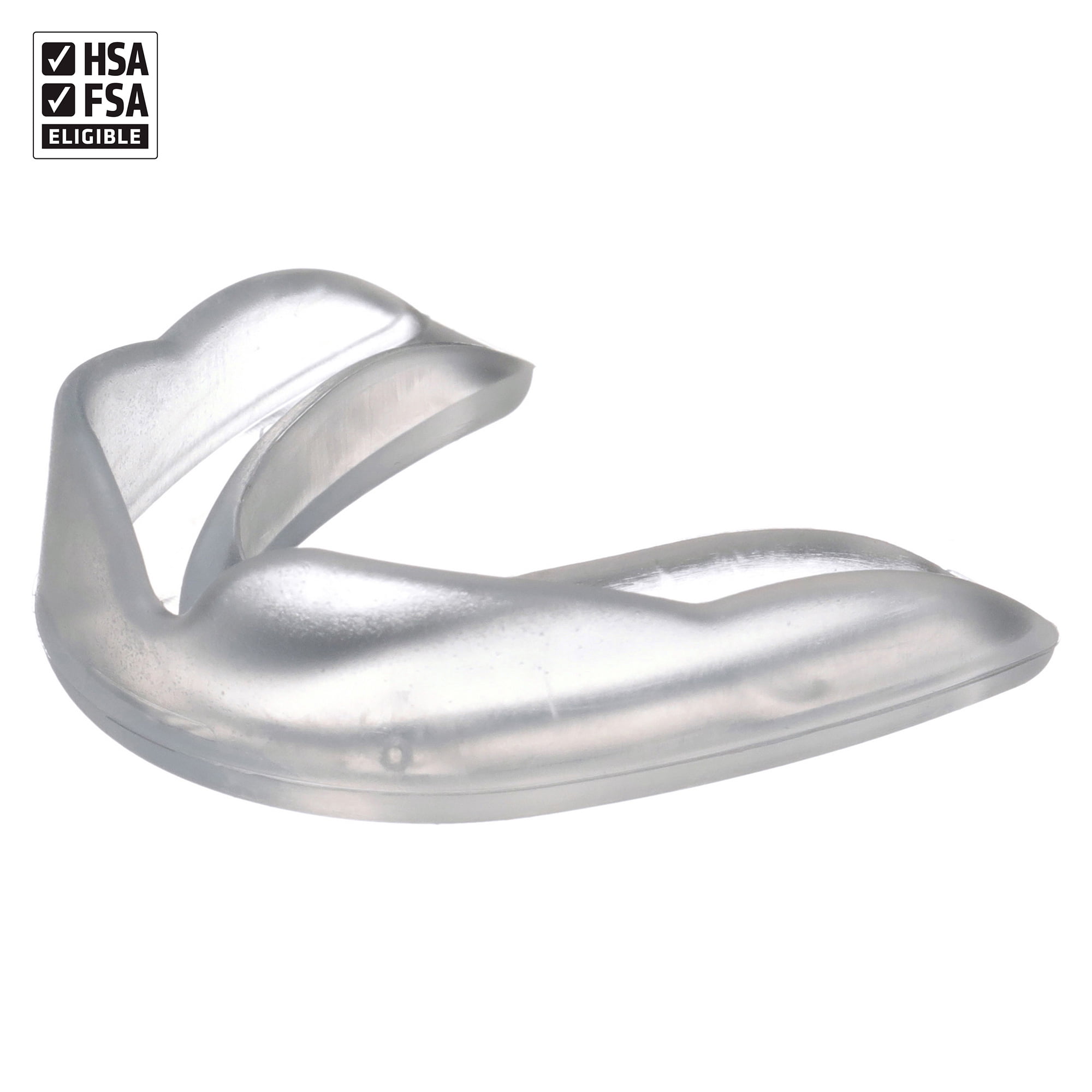 Shock Doctor EZ Sport Multi-Sport Mouthguard, Impact-Resistant Protective Gear (Clear, Adult) 932fo