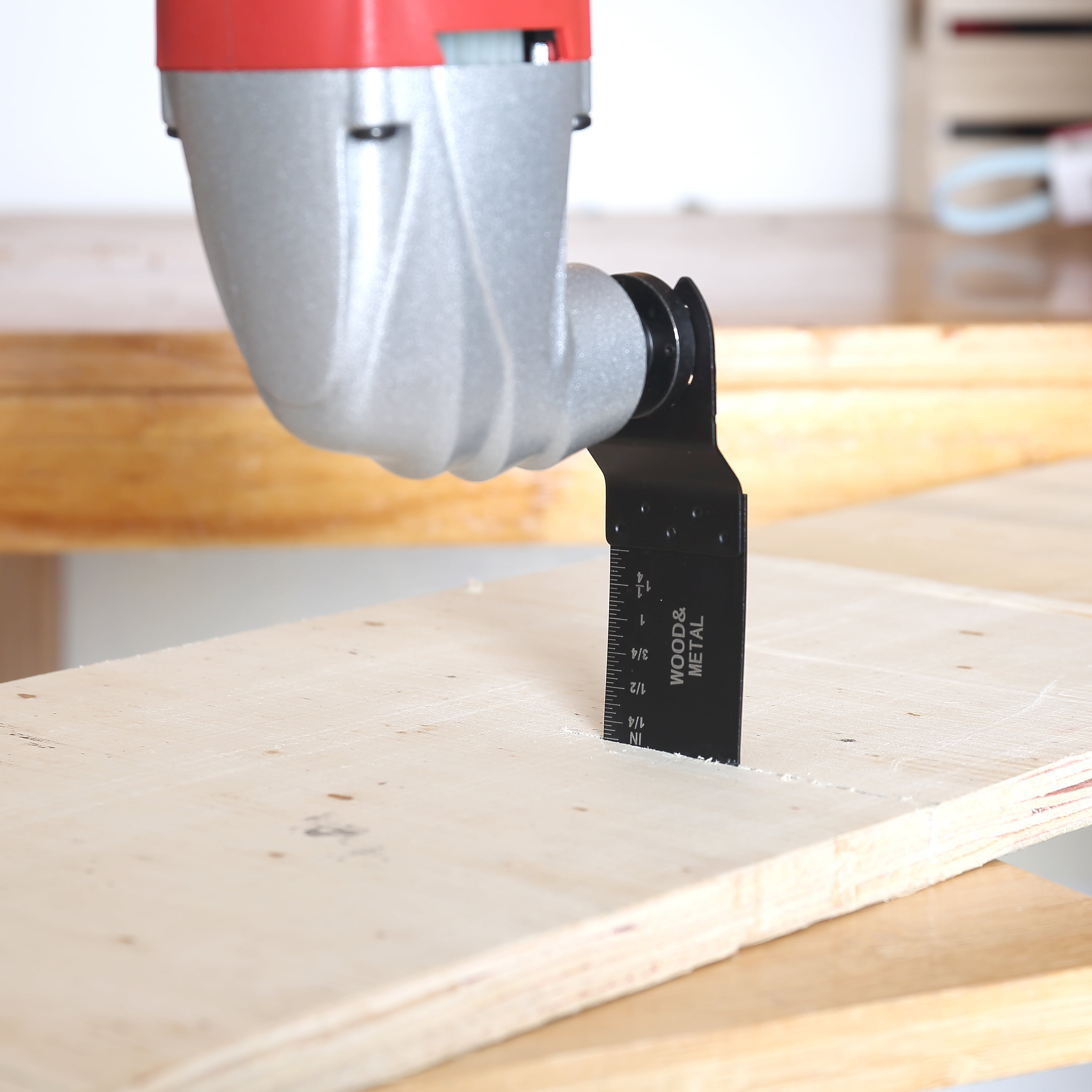 Hyper Tough 1.26 in Metal Cutting Oscillating Tool Blade (1.26 in) 52vee