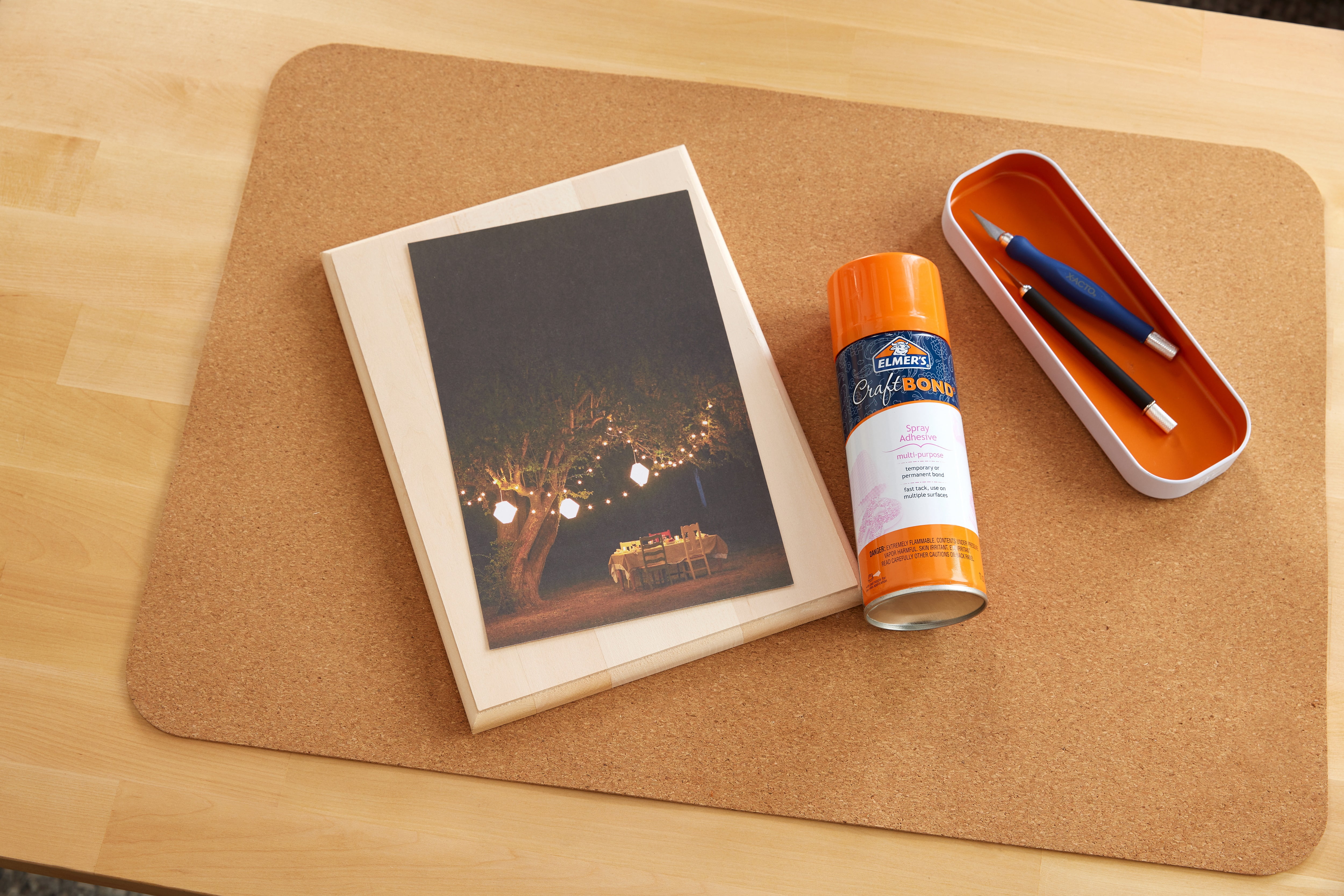 Elmer's Craft Bond Multi-Purpose Spray Adhesive, Quick-Drying Permanent Glue (Clear, 4 oz) unu3z
