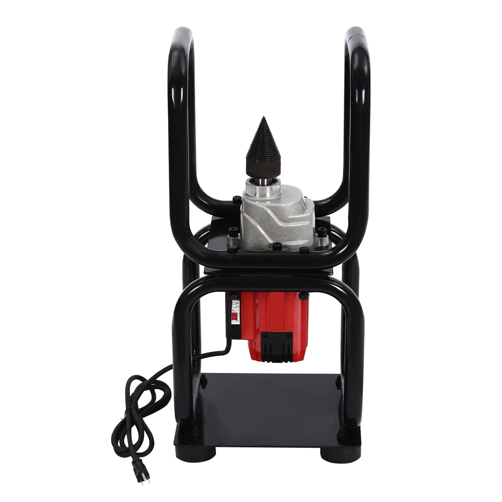 TFCFL Electric Log Splitter, 3.3KW Heavy-Duty Firewood Splitting Machine (Black, 450 RPM) wu2b3