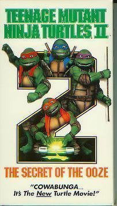 Yearling Teenage Mutant Ninja Turtles 2: The Secret of the Ooze (Paperback, Pre-Owned) ztpxh