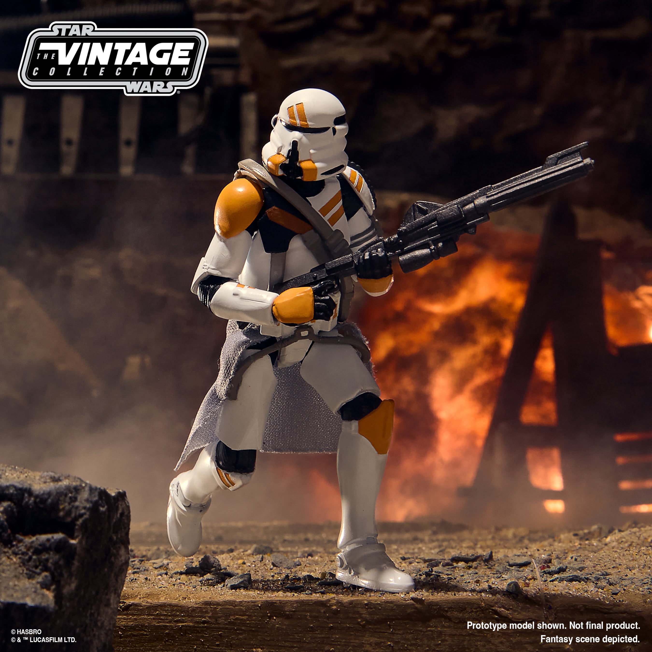 Star Wars The Vintage Collection Obi-Wan Kenobi & Clone Trooper Action Figure Set (3.75 in) p3uk4