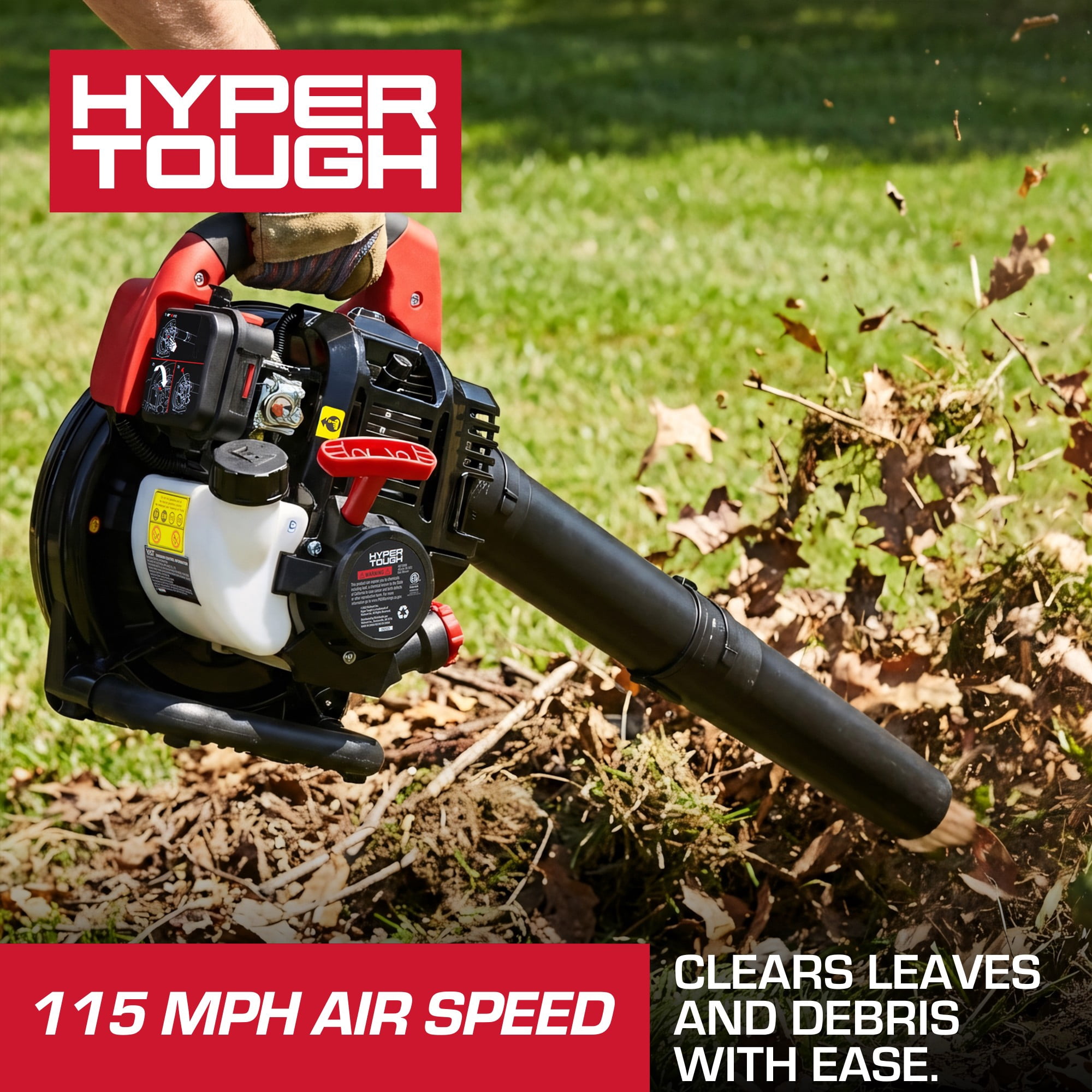 Hyper Tough 26.5cc 4-Cycle Gas Leaf Blower (115 MPH, 384 CFM) j0r85
