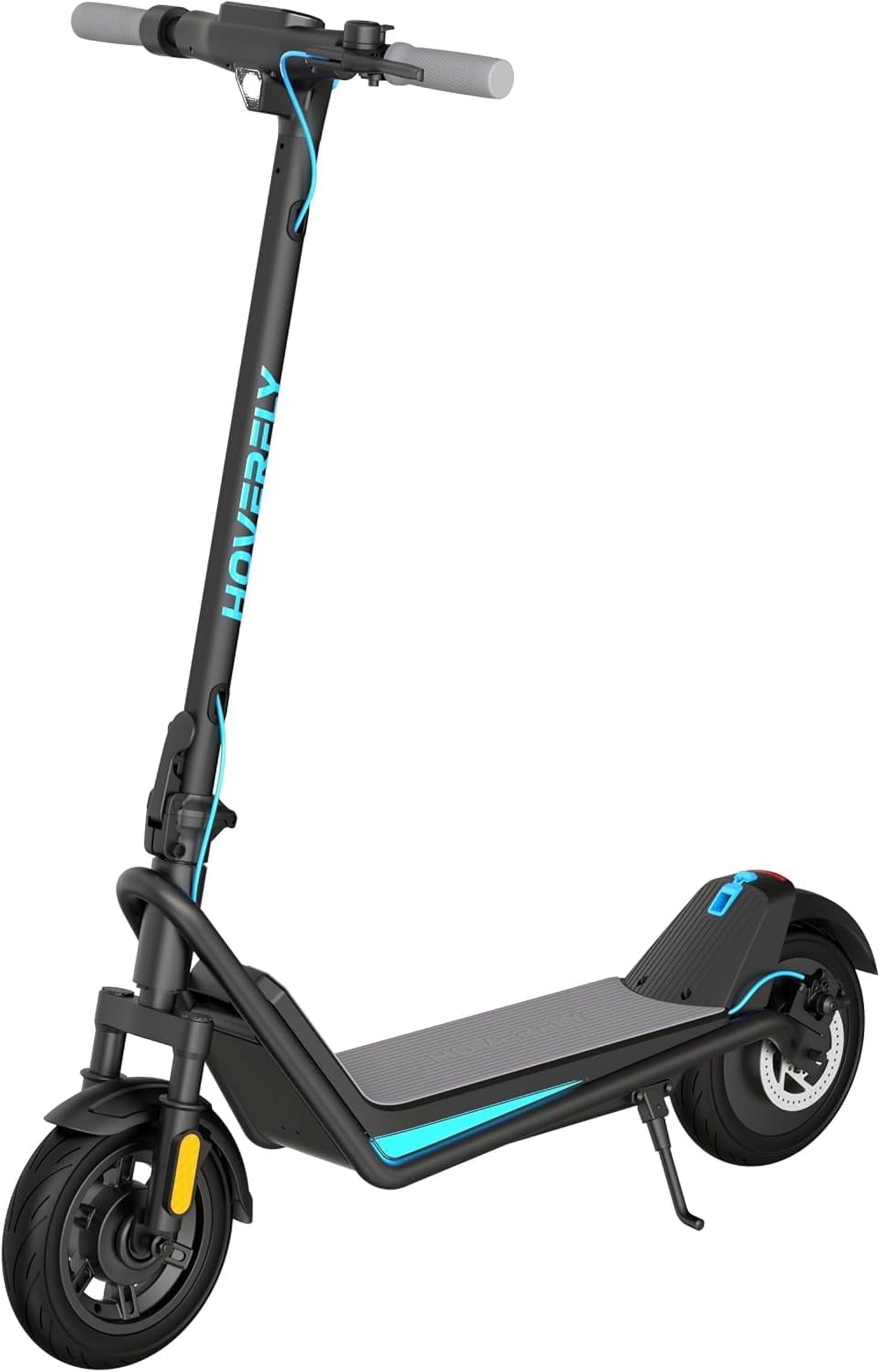 HOVERFLY Adult Electric Scooter, Foldable Commuter with 500W Motor, 25 Mile Range, 20 MPH Speed, 10 in Anti-Flat Tires (Black) ks41s