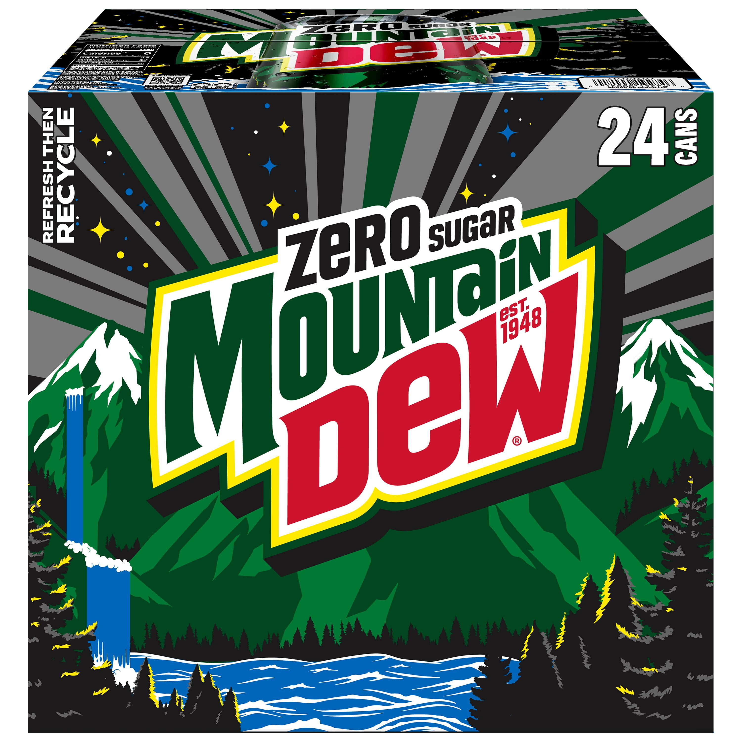 Mountain Dew Zero Sugar Citrus Soda Pop (Citrus, 24 Pack of 12 fl oz) vc0ly