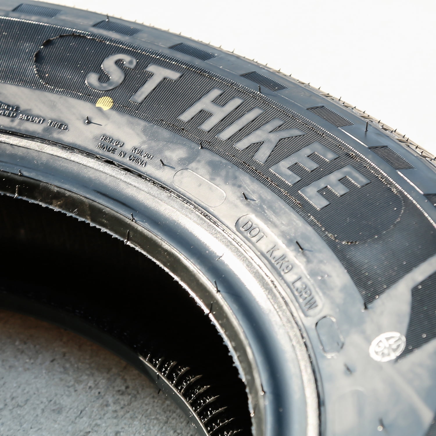 Roundrule ST Hikee Trailer Tires All Season Highway Performance (ST205/75R15, 8 Ply, Set of 4) 5hz18
