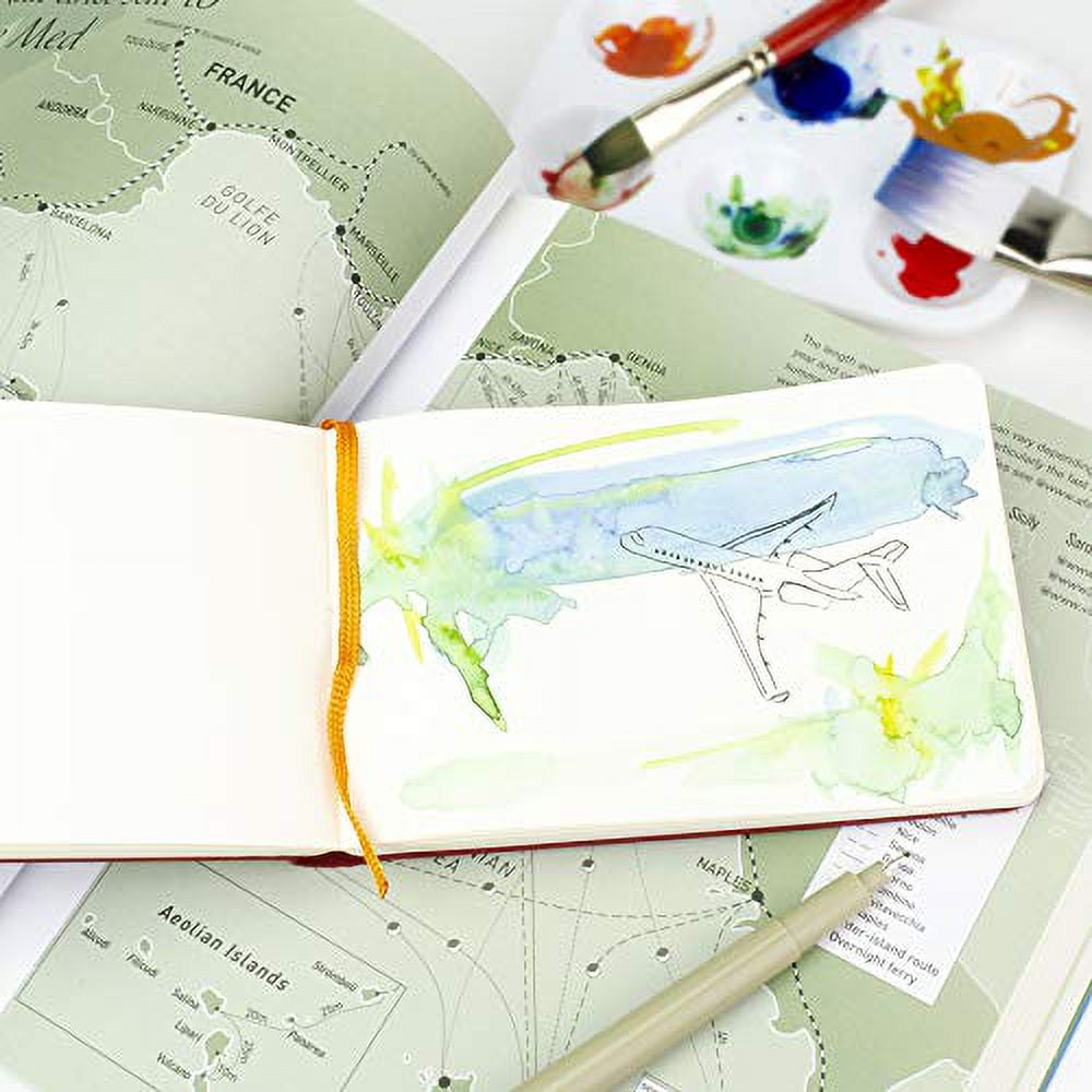 Handbook Journal Co. Artists Journal Square Sketchbook (Ivory Black, 5.5 in x 5.5 in) w7xph