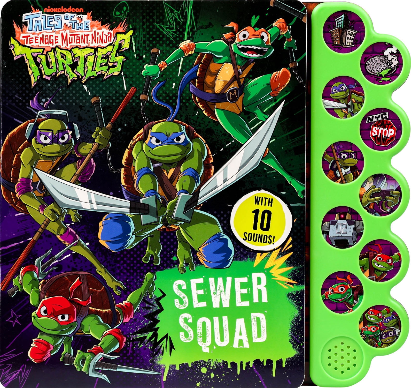 Delaney Foerster Tales of the Teenage Mutant Ninja Turtles: Sewer Squad! (Board Book) ge41v