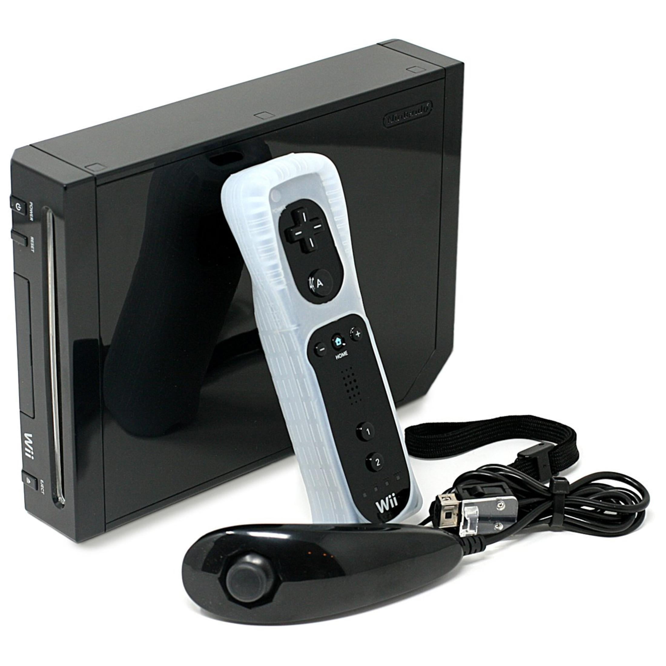 Nintendo Wii Video Game Console (Black, 512GB) vc24n