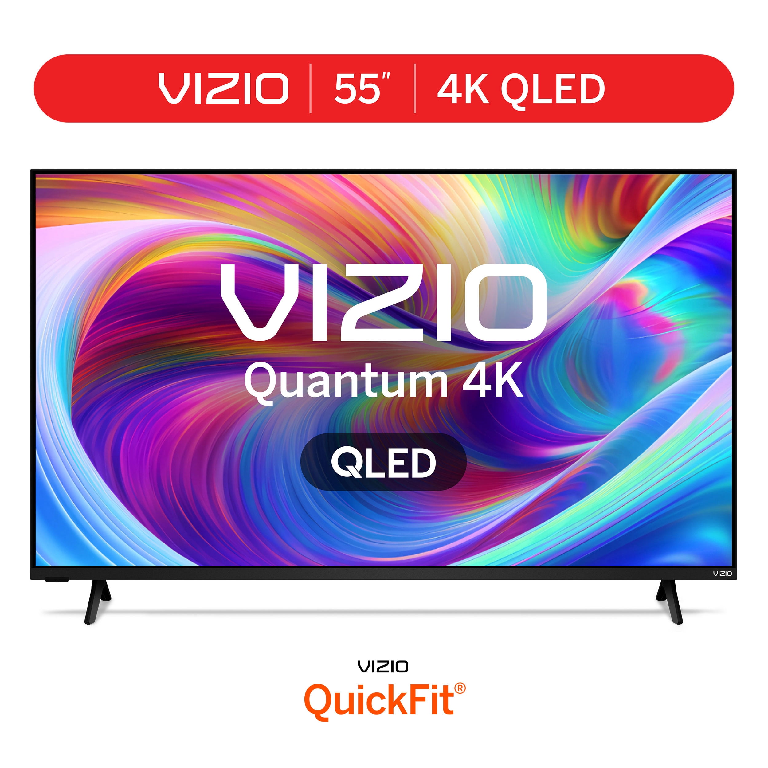 VIZIO 55 in Class Quantum 4K QLED HDR Smart TV (VQD55R-10) 5o3g0