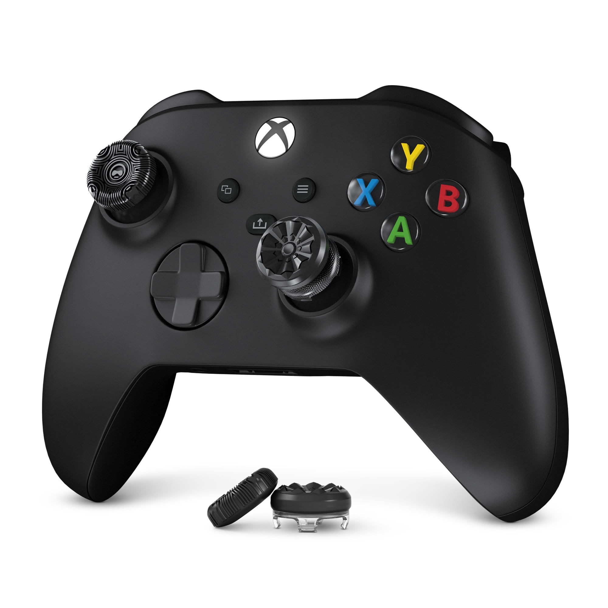 KontrolFreek FPS Galaxy Performance Thumbsticks for Xbox One and Series X (Carbon Black, 2 Pack) n4xoh