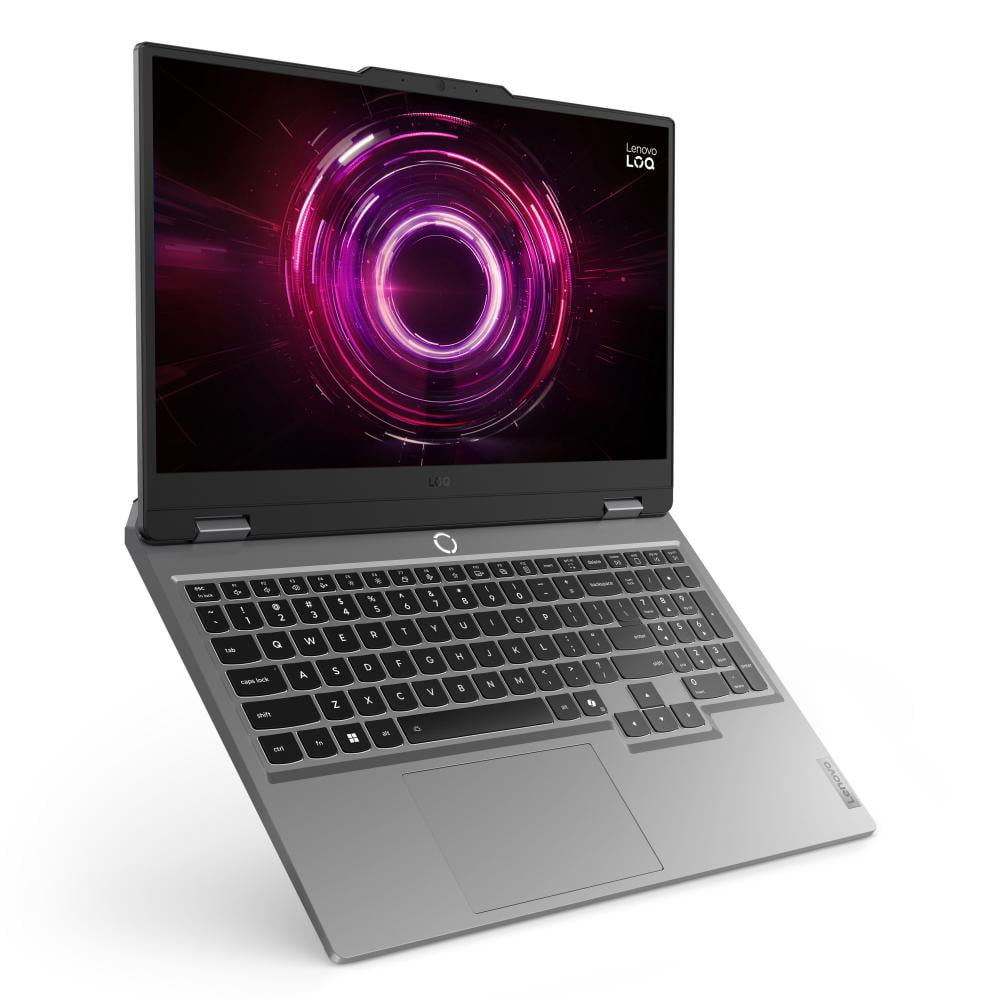 Lenovo LOQ 15.6 in FHD Gaming Laptop, AMD Ryzen 7, NVIDIA RTX 5060, 16GB RAM, 512GB SSD (Luna Grey) 8vn7f