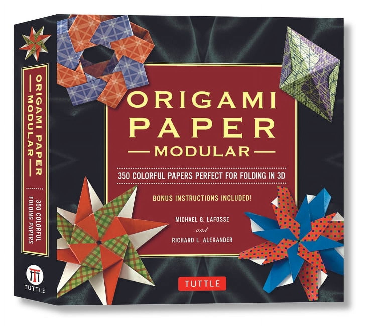 Tuttle Modular Origami Paper Pack (350 Sheets, Multicolor) 1nhx0