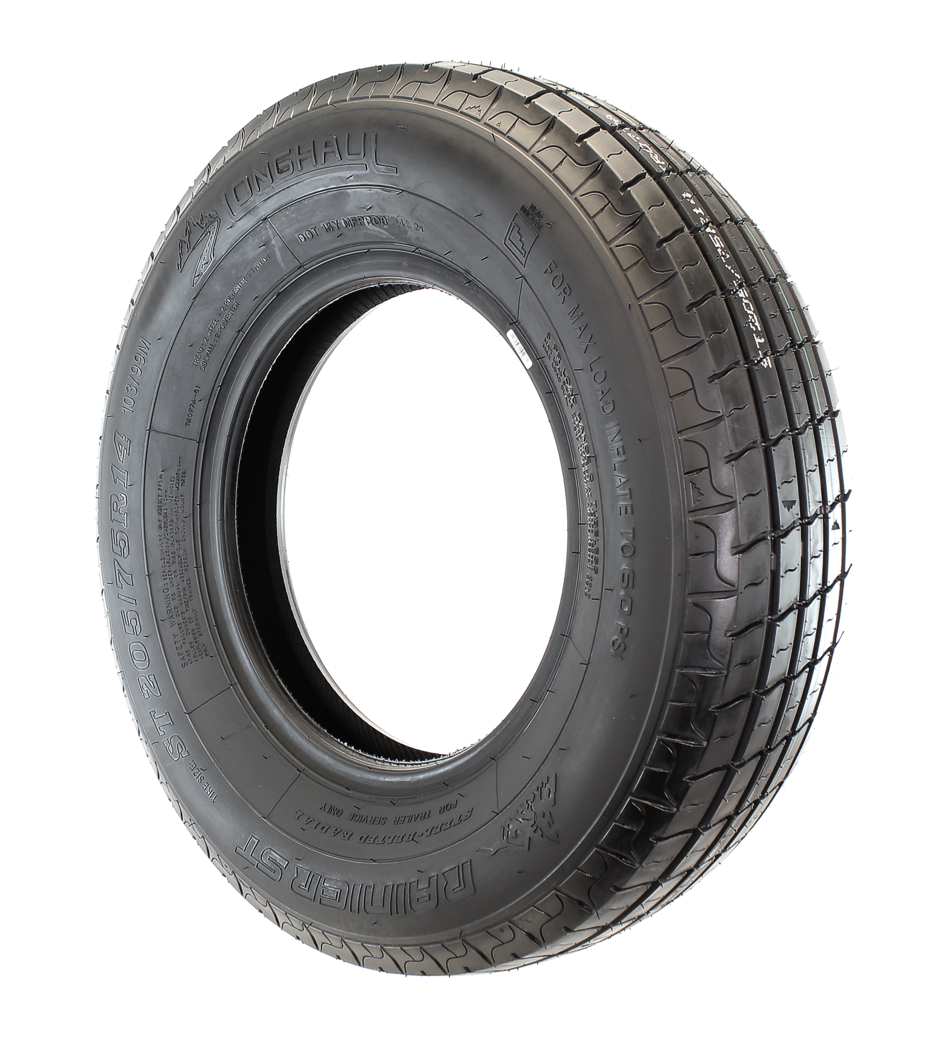 eCustomRim Radial Trailer Tire (ST205/75R14, 14 in, Load Range C) 9omk0