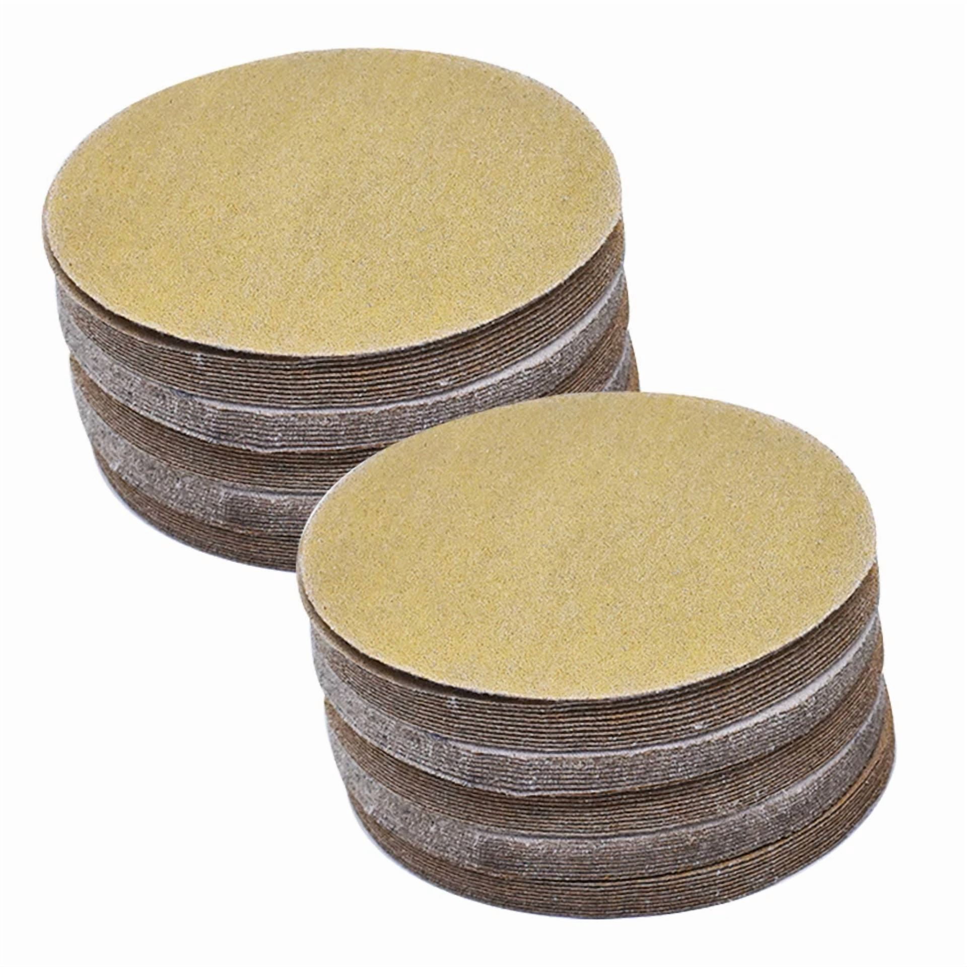 Knack 120 Grit Hook and Loop Sanding Discs (5 in, 100 Pack) 640sm