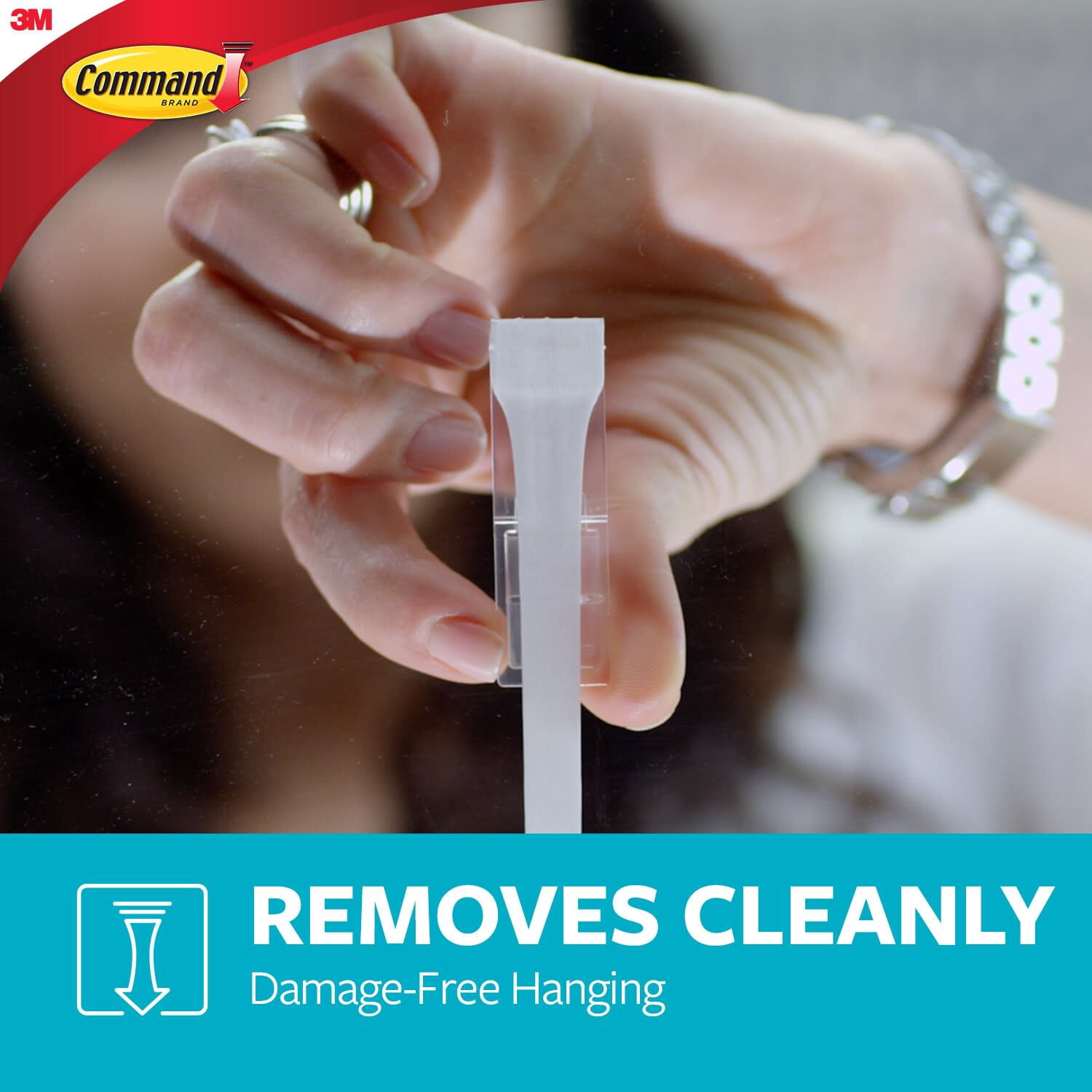 Command Bath Multi-Hook, Damage-Free Water Resistant Bathroom Organizer (White, 1 Hook) 88fsh