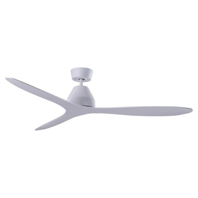 Lucci Air Whitehaven 56 in Smart WiFi Indoor/Outdoor DC Ceiling Fan (White, 56 in) bqg0i