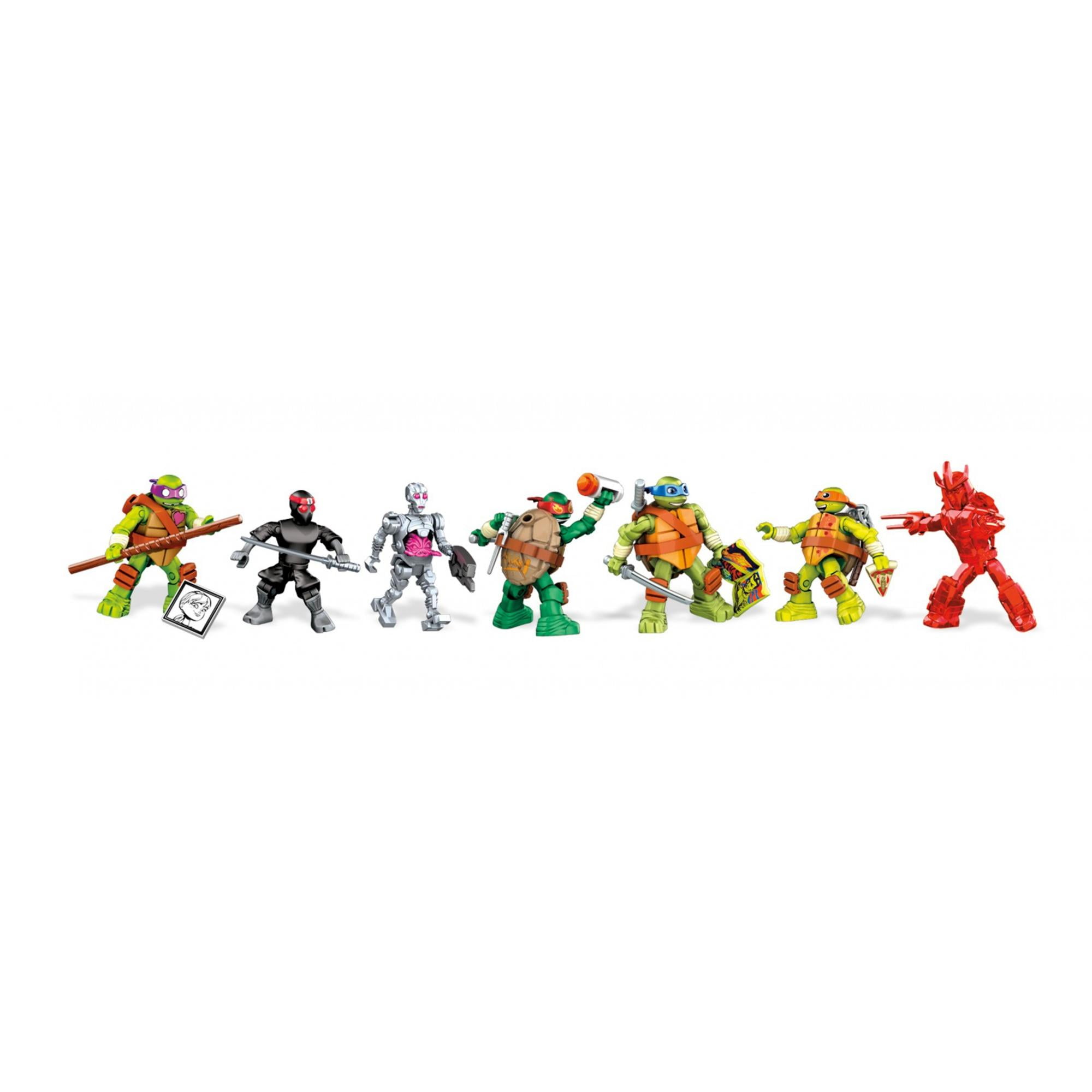 Mega Construx Teenage Mutant Ninja Turtles Micro Action Figure Set (1 Pack) 8js3d