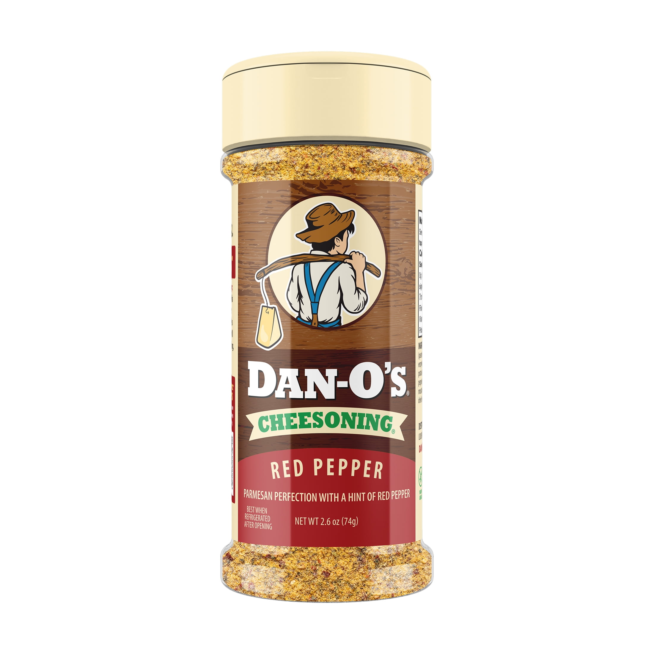 Dan-O's Seasoning Red Pepper Cheesoning Savory Parmesan Blend (6 oz) 2gfl4