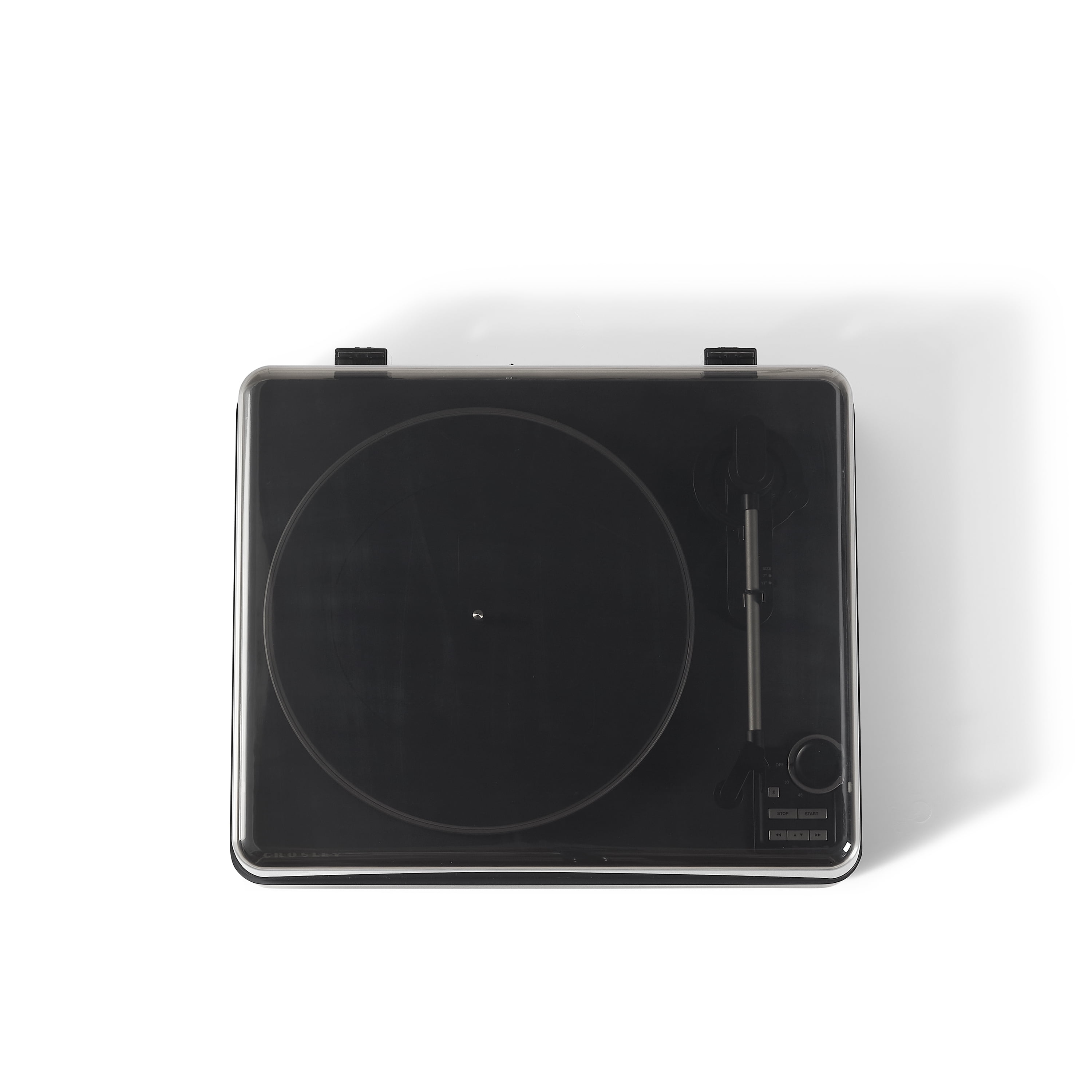 Crosley C300 Fully Automatic Bluetooth Vinyl Record Player (Black, 2-Speed) o8hkg