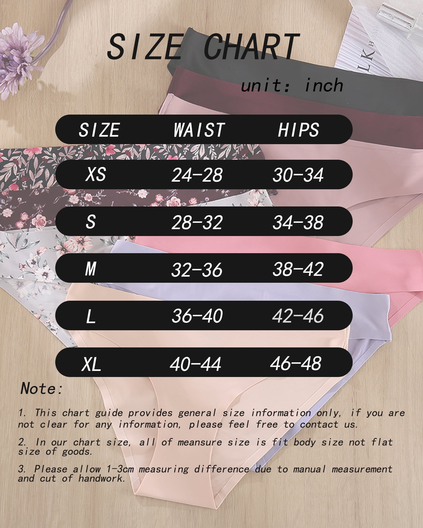 Finetoo Women's Seamless Bikini Panties No Show Stretch Underwear (Multi-Color, 5 Pack) z5z0n