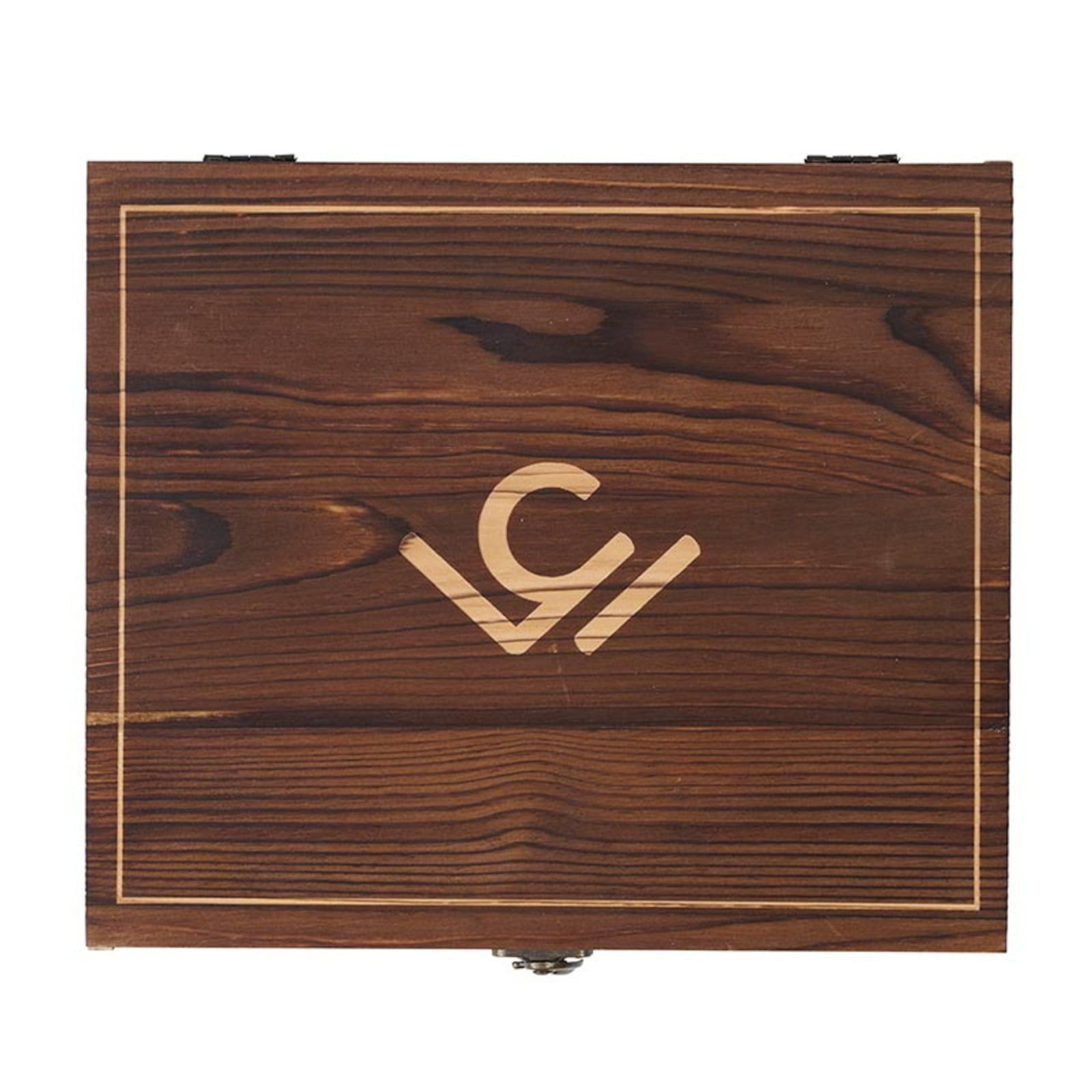 Cole Wheeler Cocktail Smoker Kit (Beechwood and Stainless Steel, 10 in x 9 in x 4 in) g76id
