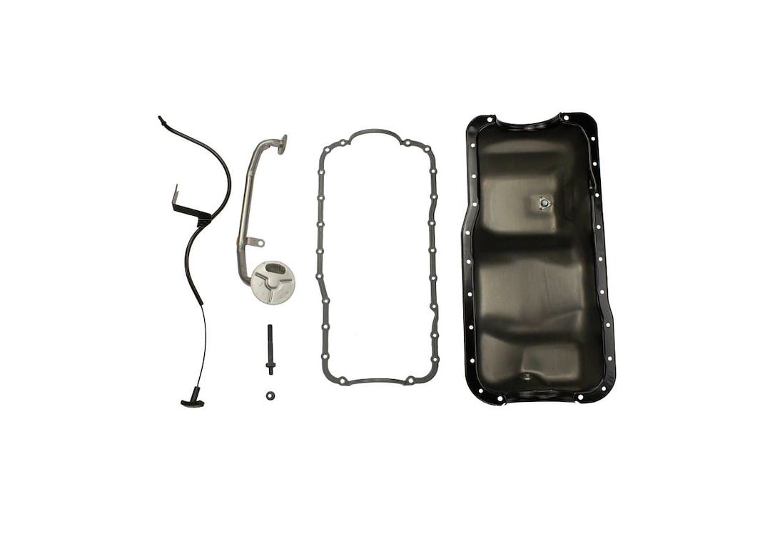 Ford Racing M6675A50 Oil Pan Kit (Black) f5bda