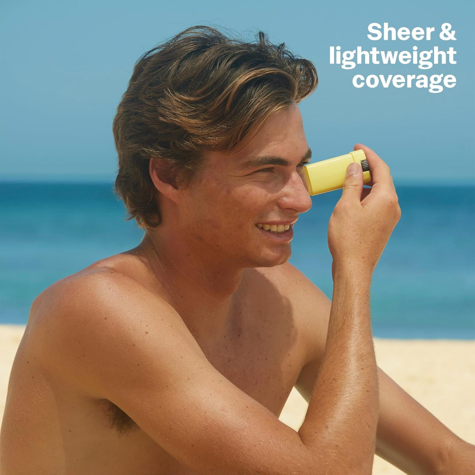 Sun Bum Original SPF 30 Sunscreen Face Stick, Moisturizing UVA/UVB Protection (0.45 oz) 1t57y