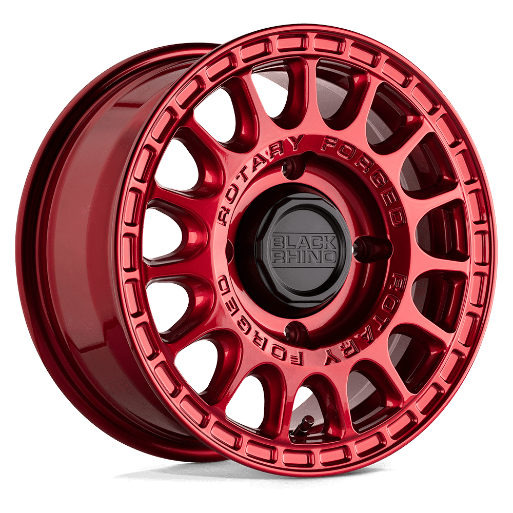 Black Rhino Powersports Flow Formed Aluminum Wheel Rim (Black, 15x7 in) x7sn8