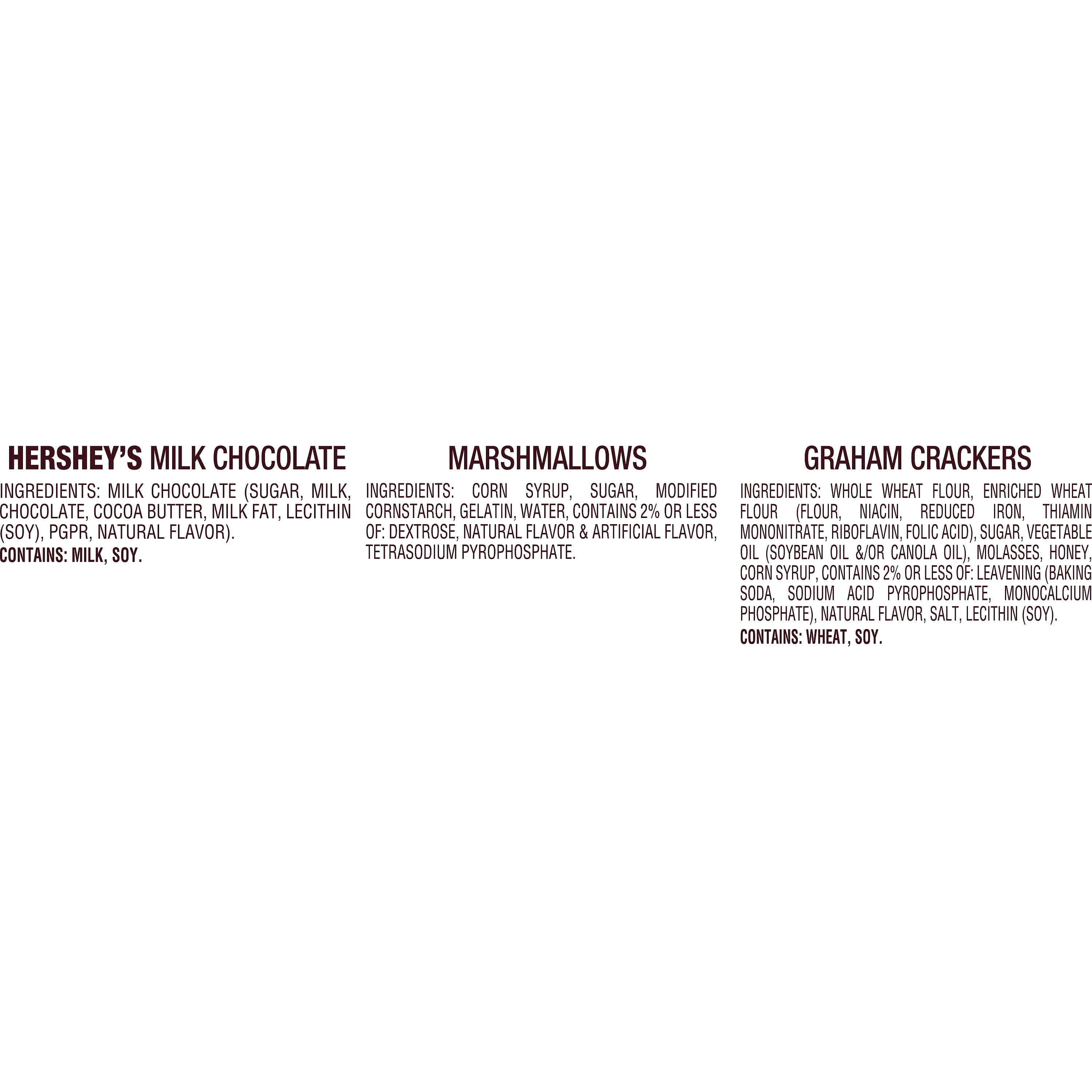 Hershey's S'mores Making Kit with Milk Chocolate, Marshmallows, and Graham Crackers (14 oz) err5p