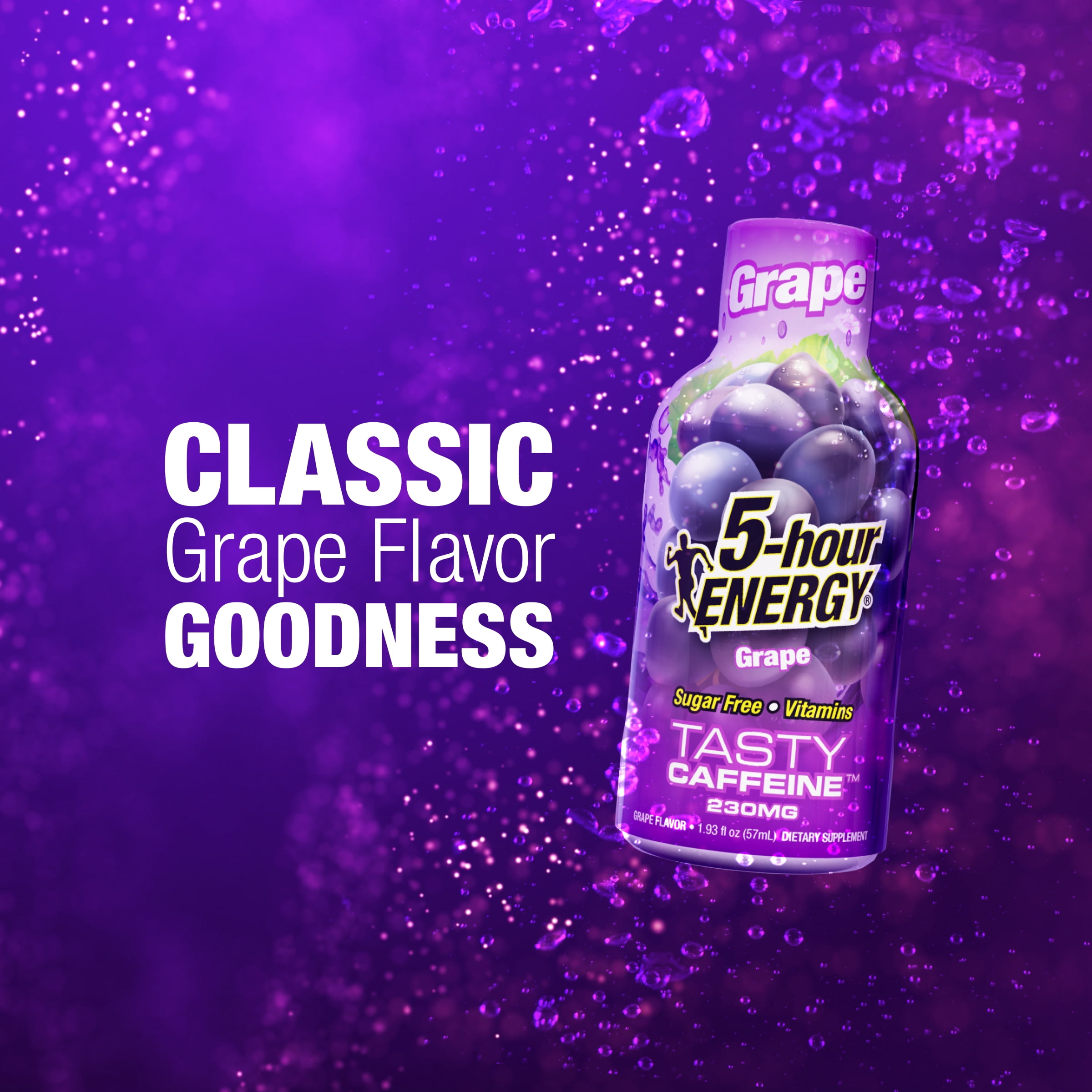 5-hour ENERGY Extra Strength Energy Supplement, Grape Flavor (15 Count, 1.93 fl oz) 33wxx