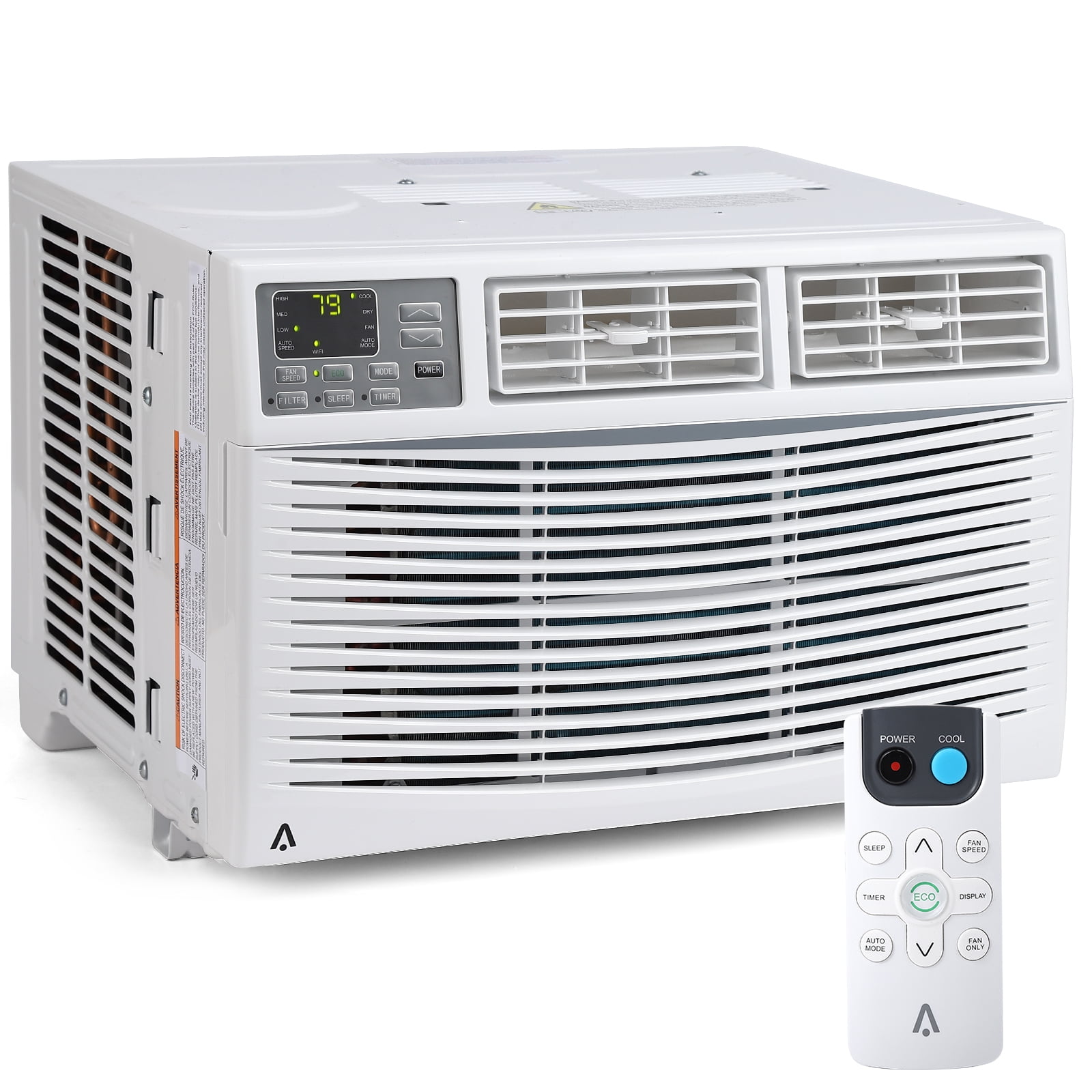 GarveeLife 8000 BTU Window Air Conditioner, Quiet Cooling for Rooms up to 350 Sq. Ft (White, 8000 BTU) 3nxmk