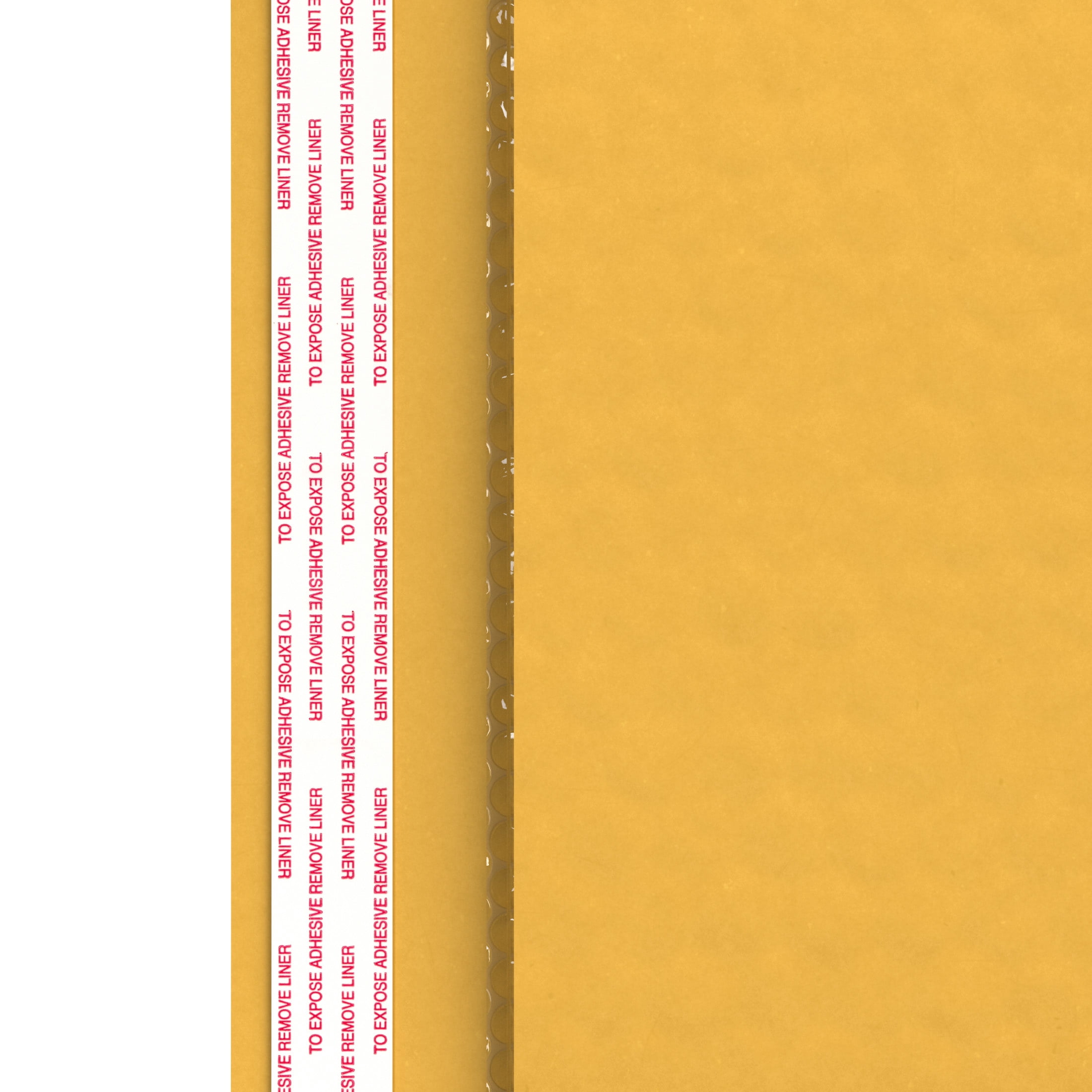 Duck Self-Seal Kraft Bubble Mailers, Padded Shipping Envelopes for Secure Mailing (Yellow, 8.5 in x 11 in, 12 Pack) a8ara