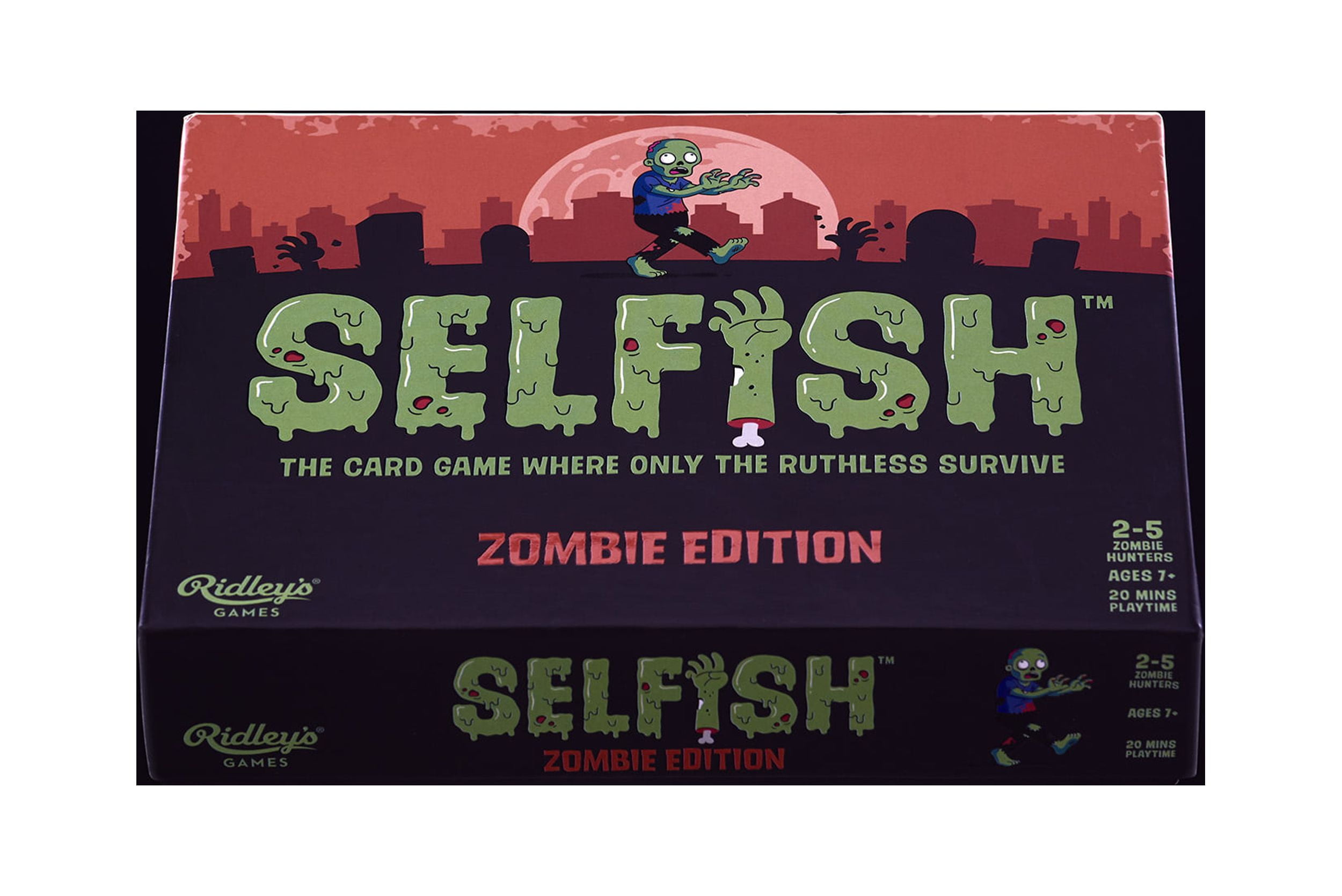 Ridley's Selfish Zombie Edition Card Game (Survival Strategy Board Game) kzm2j