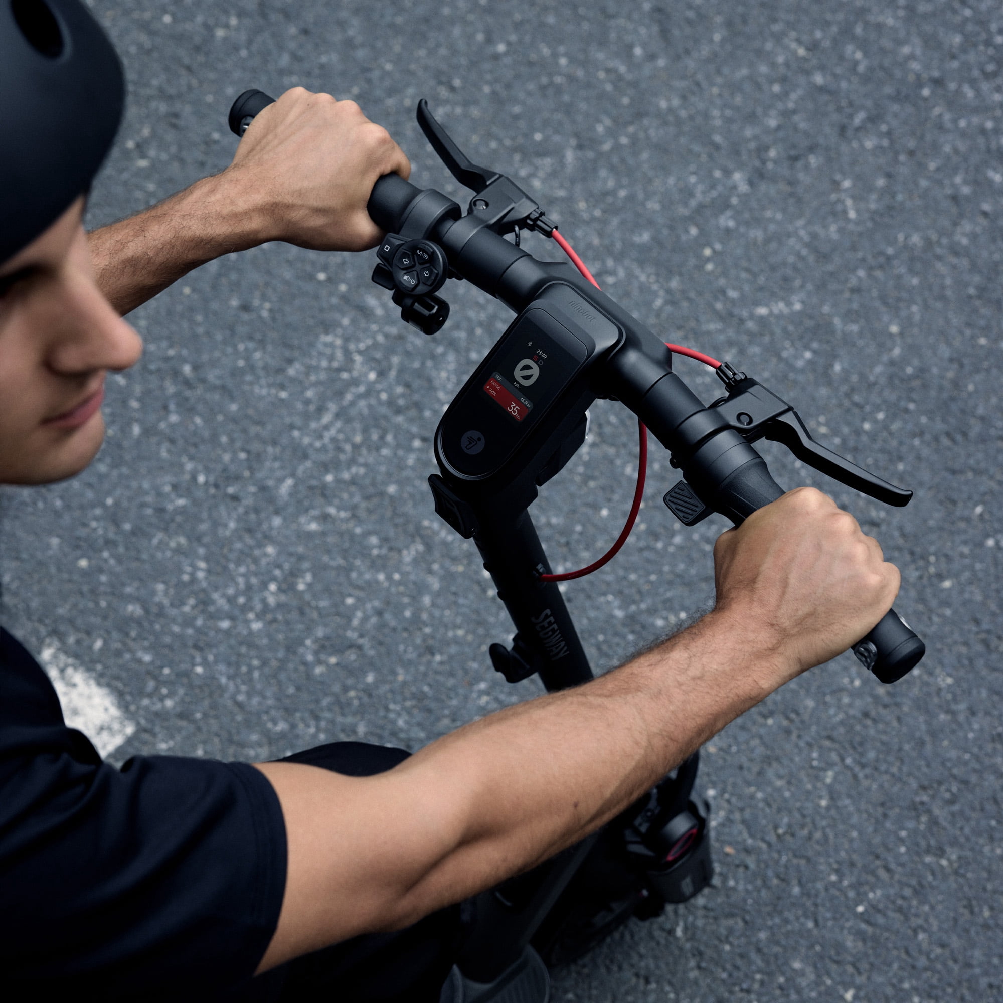 Segway MAX G3 Electric Scooter, High-Performance Commuter with 50-Mile Range and Dual Suspension (Black, 286 lb Capacity) ry5bp