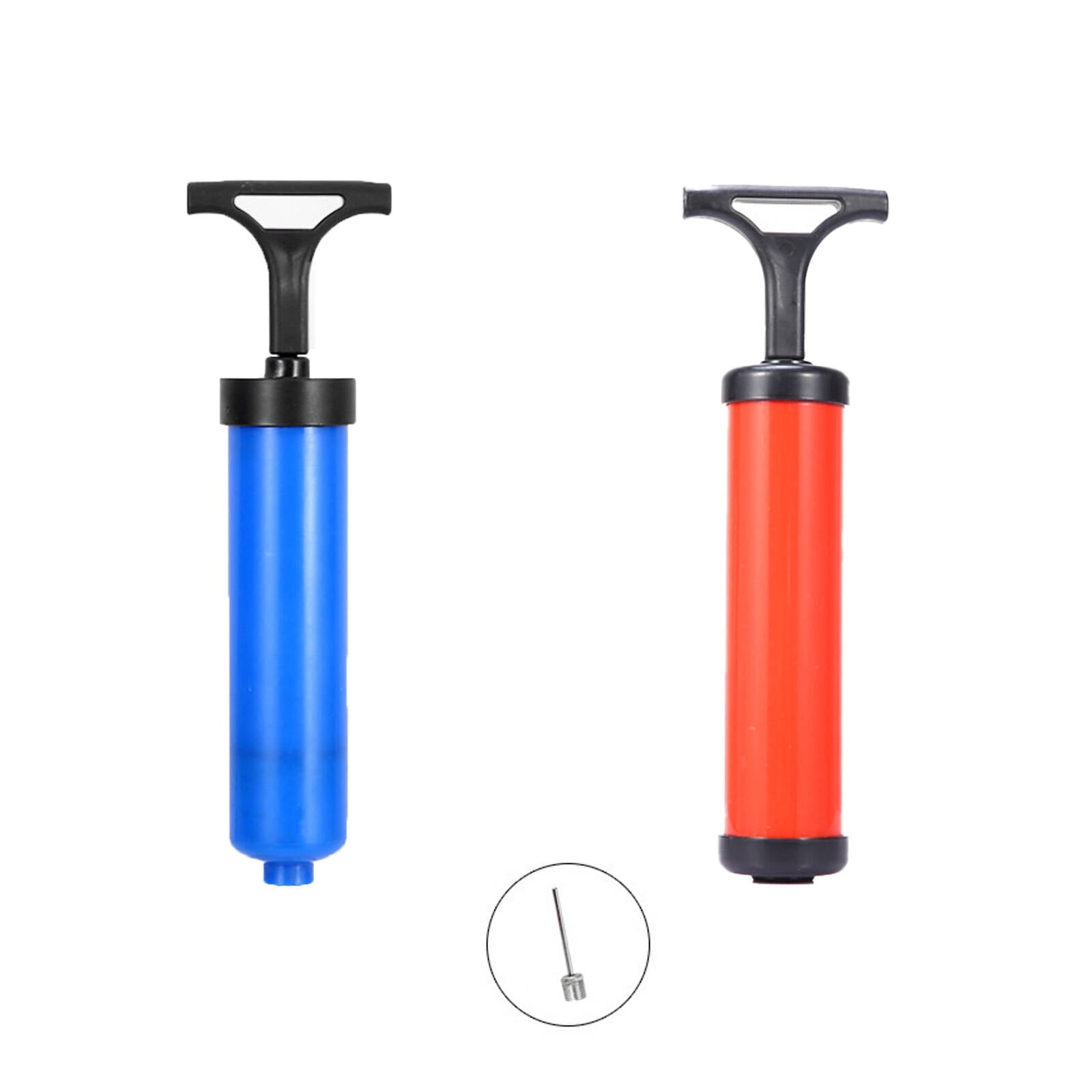 EXLEAF Manual Balloon Pump Inflator Tool for Party Decorations (Blue, 2 Pack) 9xlle