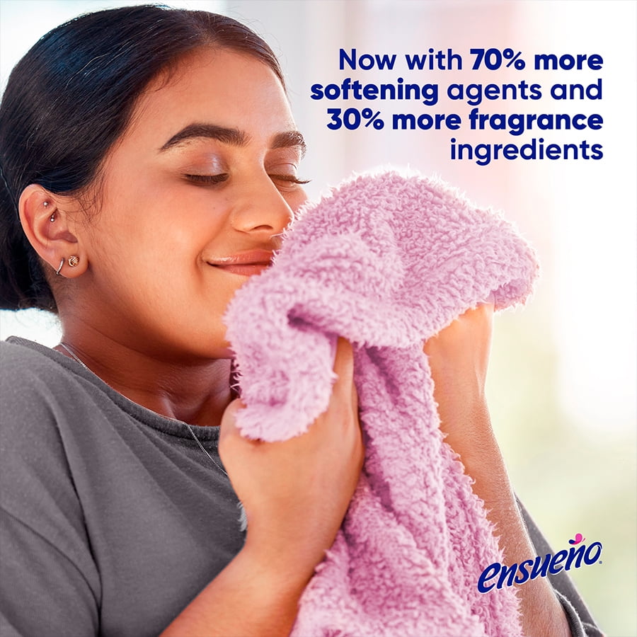 Ensueno Max Liquid Fabric Softener, Spring Fresh, Long-Lasting Scent (45 fl oz) e2787